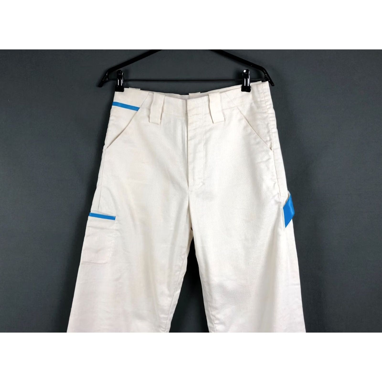 G-Star G-Star Raw Pants Linen Cotton 29/34 Men White Casual Jeans Pants Size US 29 - 4 Thumbnail