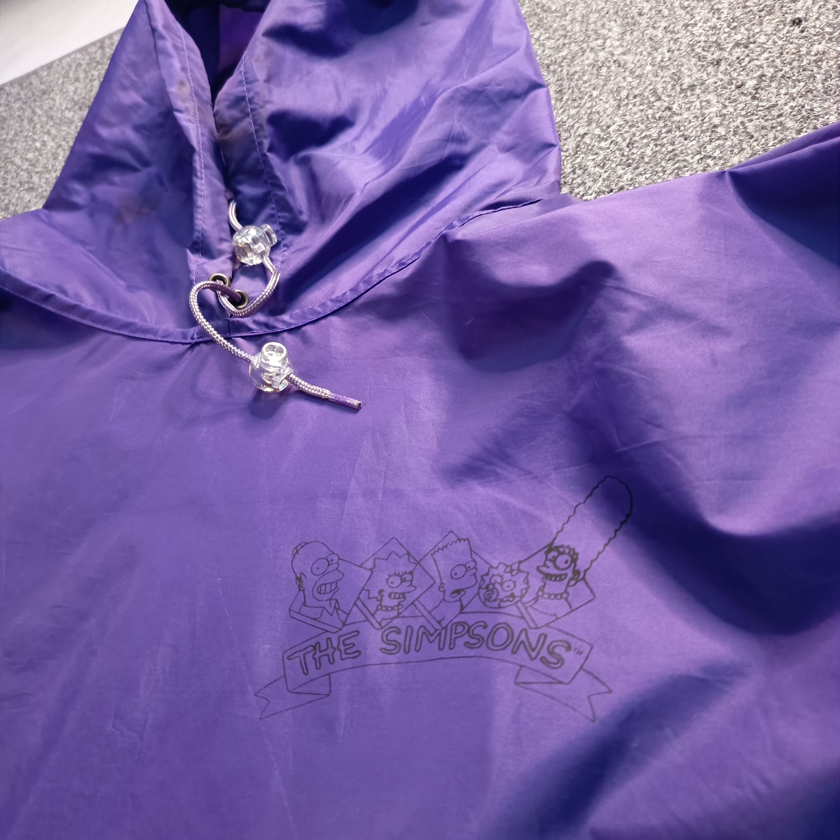 Japanese Brand 🔥🔥 Vintage 1995 Rare The Simpson Long Raincoat Size US L / EU 52-54 / 3 - 6 Thumbnail