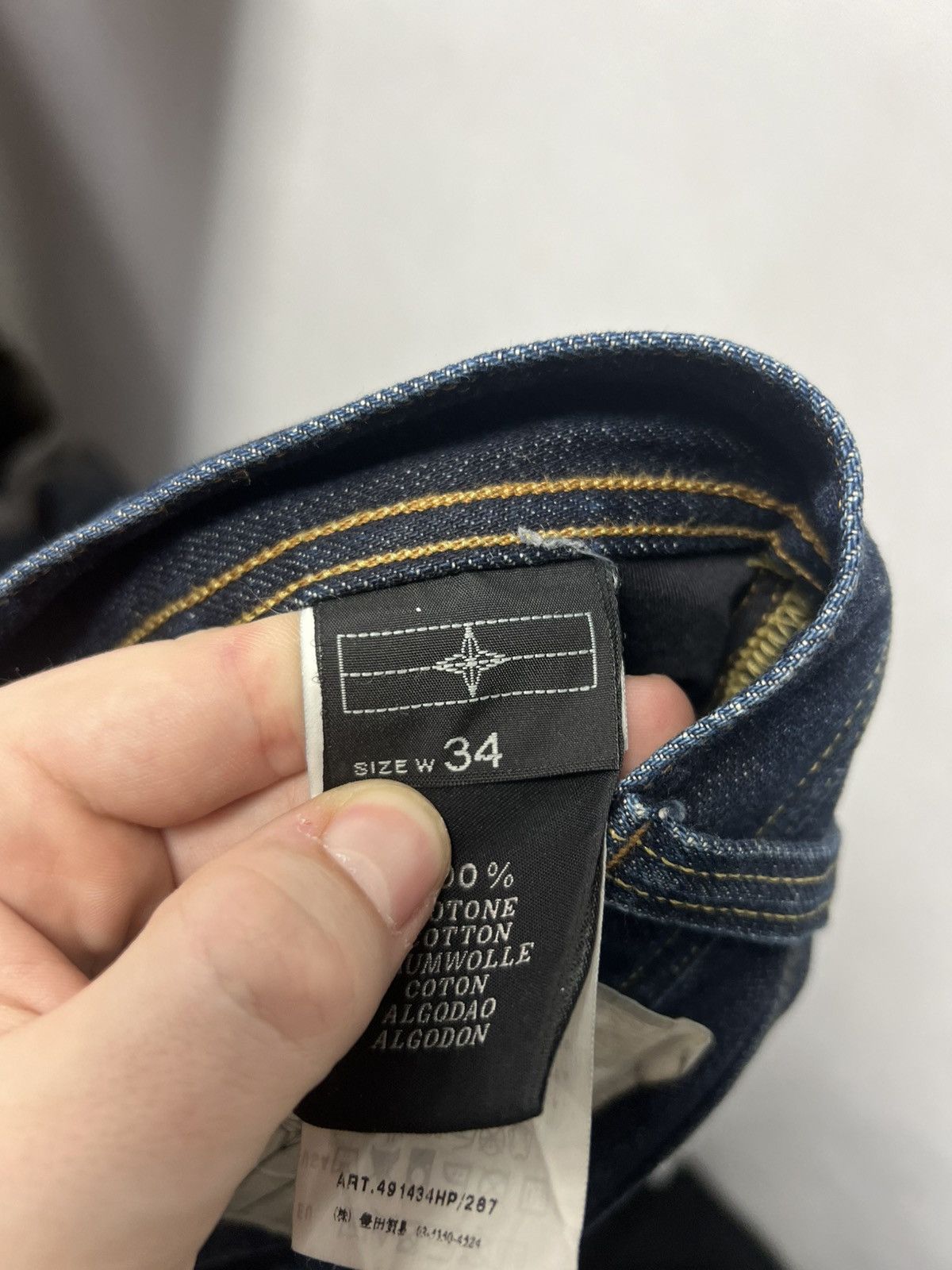 Stone Island Vintage STONE ISLAND Jeans Denim Size US 34 / EU 50 - 19 Thumbnail