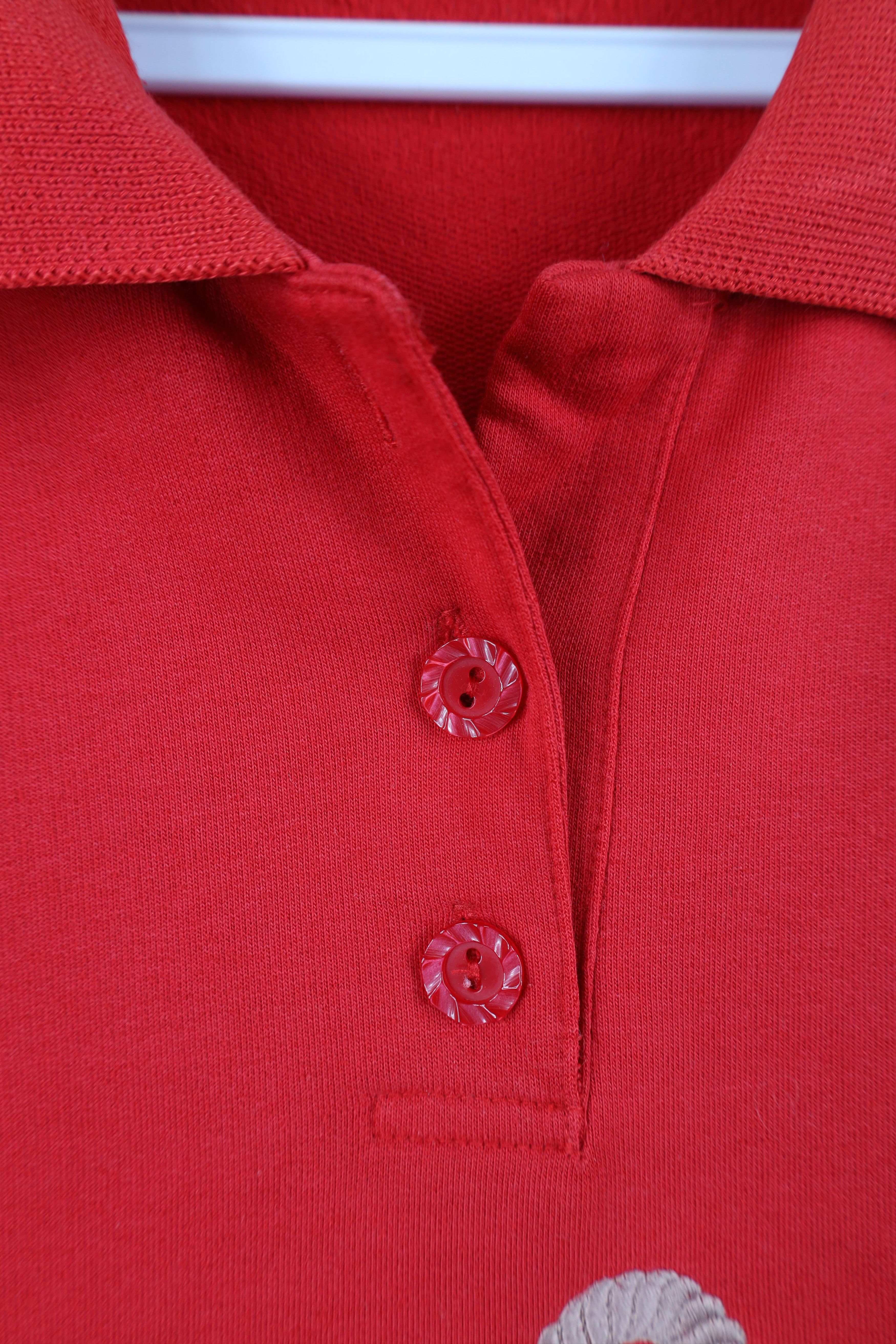 Vintage Vintage 90s Country Cat Kitten Collared Pullover Sweatshirt Size L / US 10 / IT 46 - 8 Thumbnail