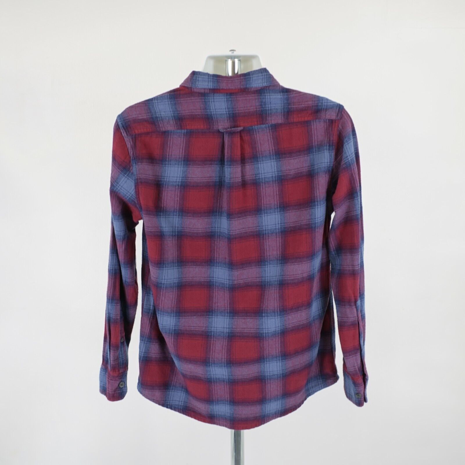 Eddie Bauer Eddie Bauer Flannel Medium Cotton Blue Red Plaid Pocket Coll Size US M / EU 48-50 / 2 - 8 Thumbnail