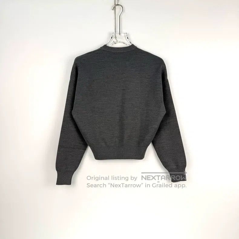 Hermes Hermes Gray Horse Pattern Cashmere and Silk Wool Sweater Size XS / US 0-2 / IT 36-38 - 4 Thumbnail