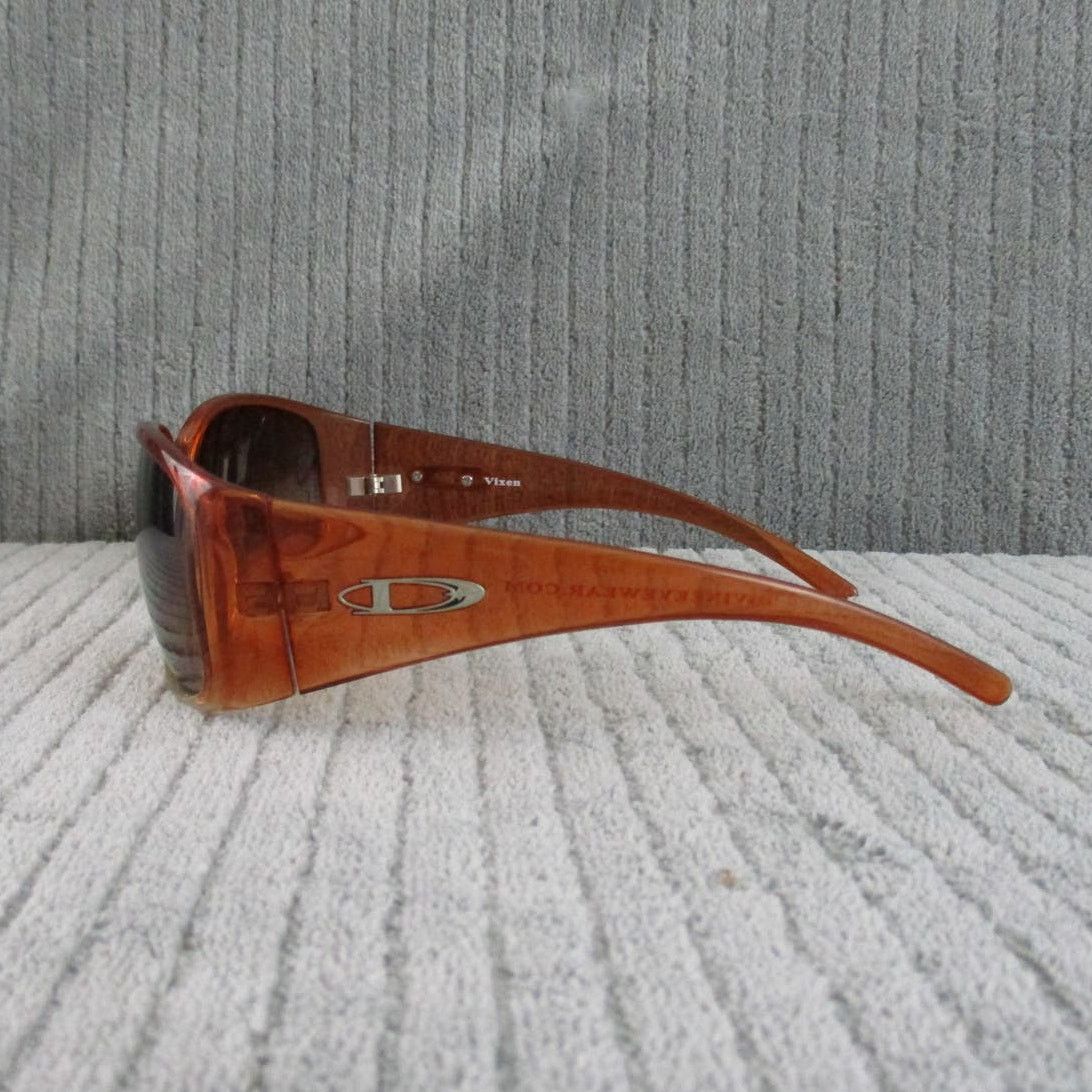 Other Divine Eyewear Vixen Orange Fade/Amber Gradient Sunglasses Size ONE SIZE - 3 Thumbnail