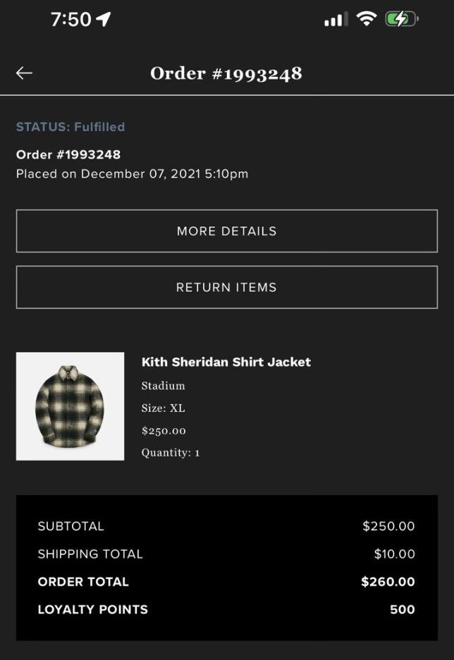 Kith Kith Sheridan Shirt Jacket FW2021 - Stadium Green - XL Size US XL / EU 56 / 4 - 18 Thumbnail
