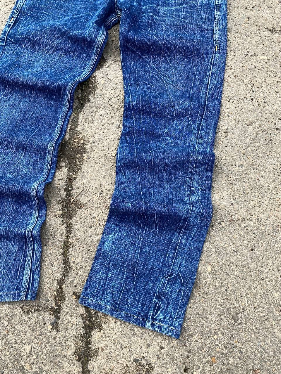 Japanese Brand × Vintage Avant Garde Baggy pants Tornado Mart style y2k jeans Size US 32 / EU 48 - 3 Thumbnail