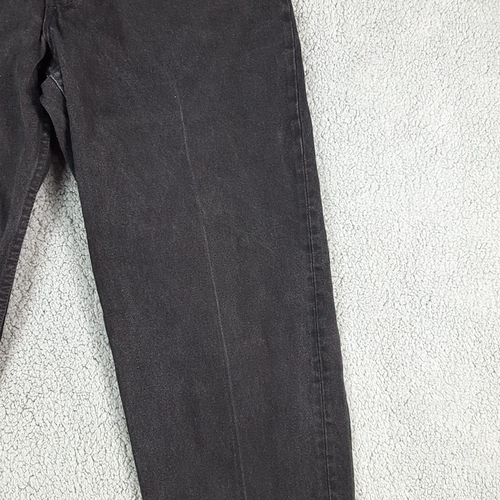 Levi's VINTAGE Levi's 550 Relaxed Tapered Black Denim Jeans Men's Size 34x32 Y2K 90s Size US 34 / EU 50 - 3 Thumbnail
