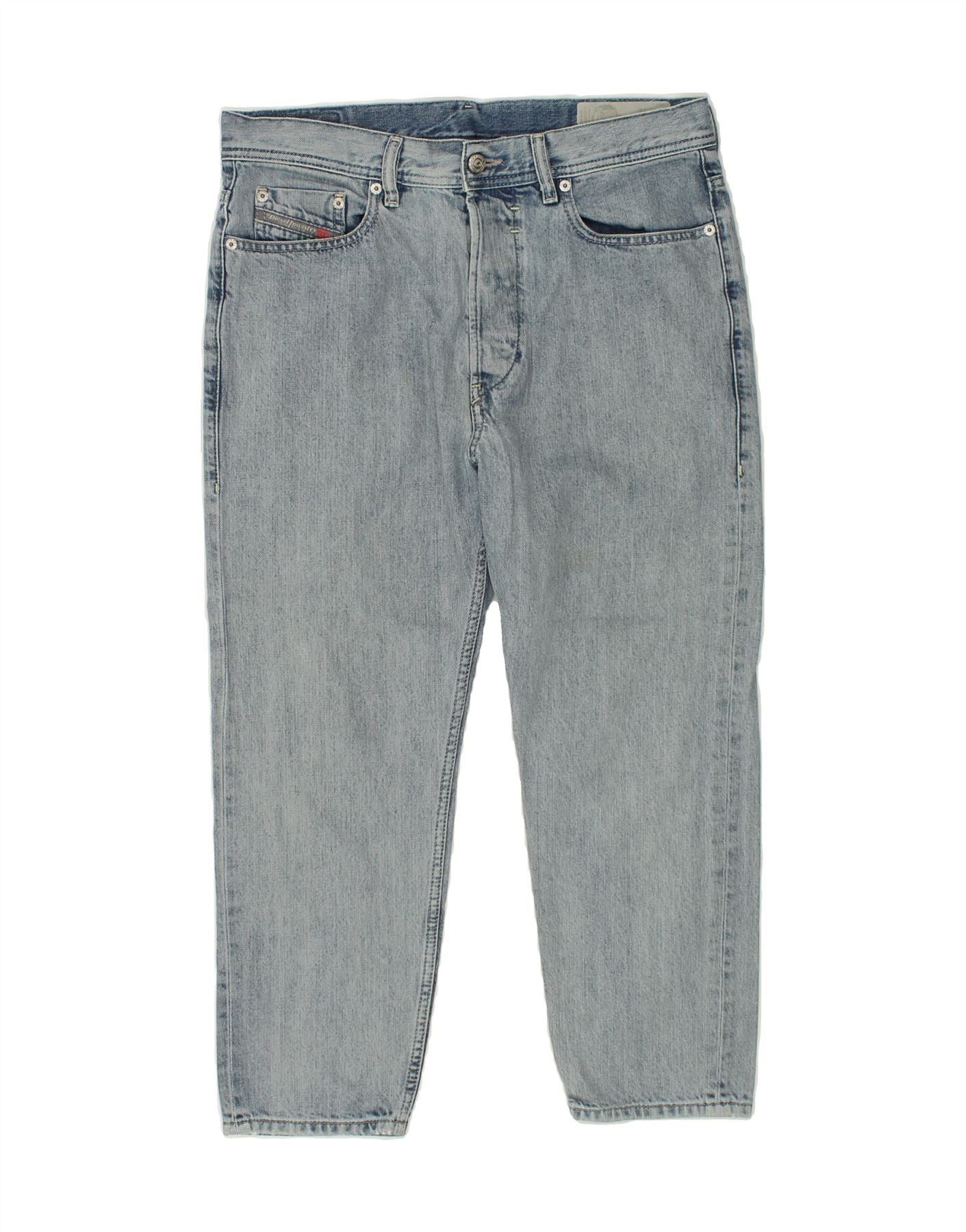 Diesel Womens Slim Jeans W30 L23 Blue Cotton Size 42" / US 20 - 1 Thumbnail