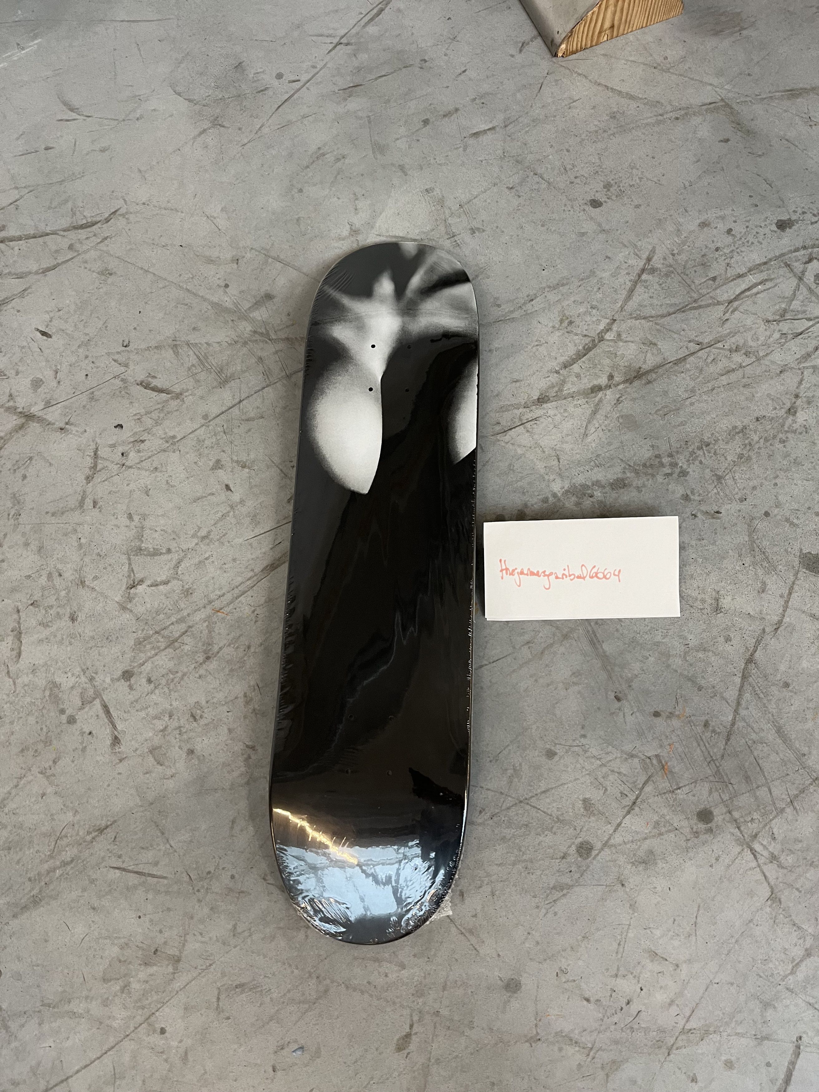 image of Robert Longo For Supreme, 1 Deck in Black, Men's