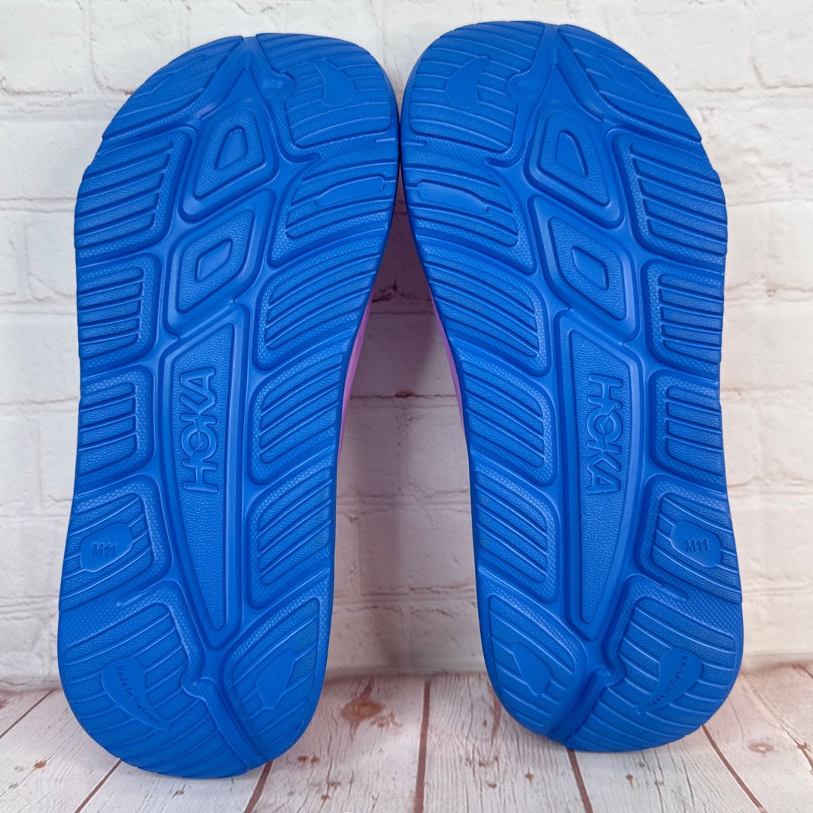 Hoka Hoka Ora Recovery Slide 3 Cyclamen/Coastal Sky Sandals Sz 11 Size US 11 / EU 44 - 9 Thumbnail