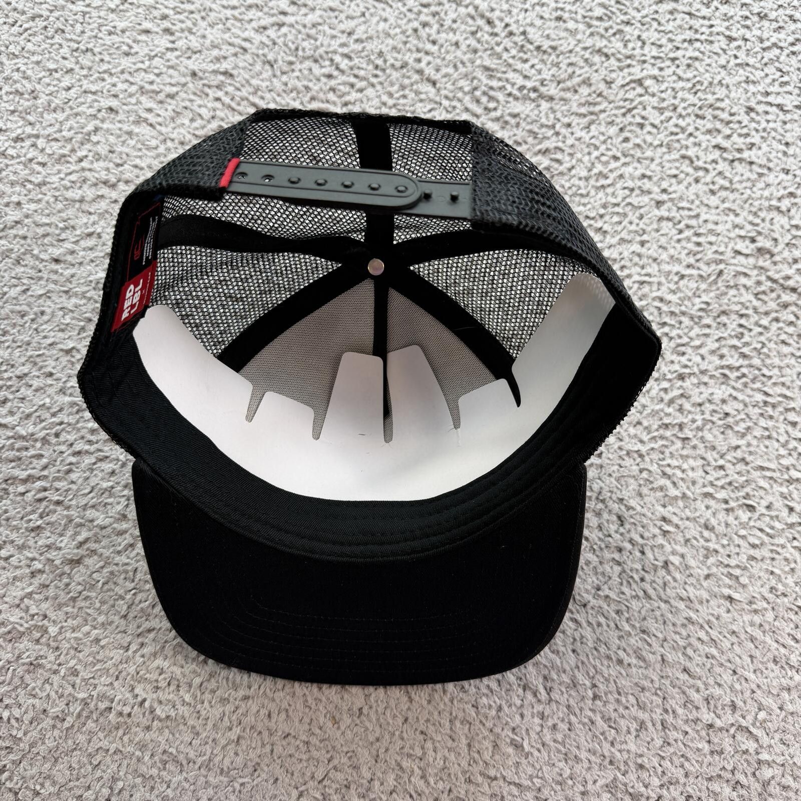Other Red Kap Mesh Trucker Hat Snapback Black Rainbow Gradient Size ONE SIZE - 5 Thumbnail