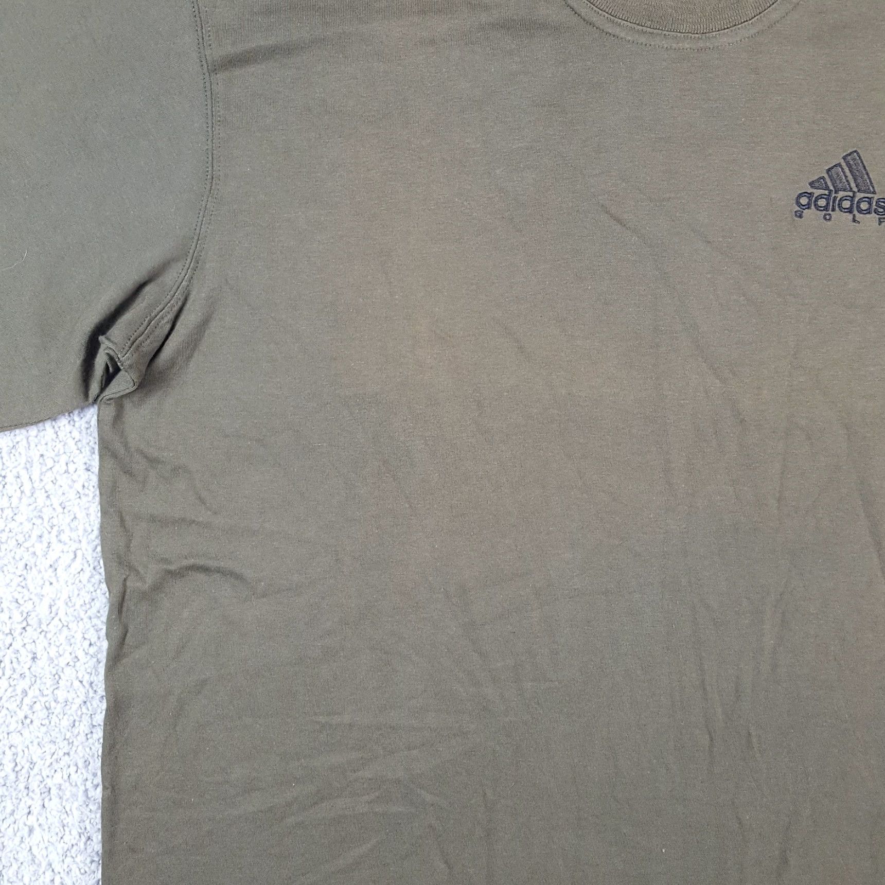 Adidas VINTAGE adidas Golf Brown Relaxed Fit T-Shirt Small 90s Y2K Grunge Skate Retro Mens Size US S / EU 44-46 / 1 - 4 Thumbnail