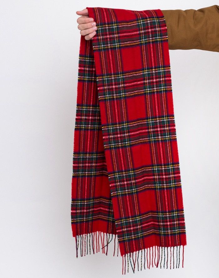 Dr. Martens Vintage DR Martens Wool Scarf Scotland tartan Burberry vibe Size ONE SIZE - 5 Thumbnail