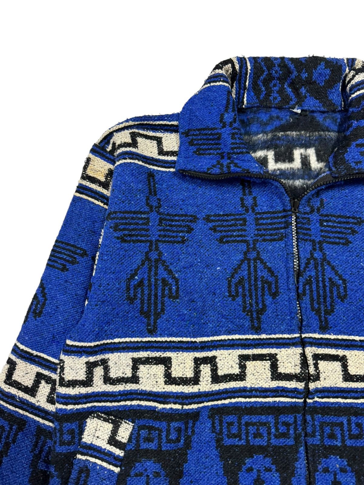 Vintage Vtg🔥Thunderbird Southwestern Chimayo Heavy Jacket Size US L / EU 52-54 / 3 - 7 Thumbnail