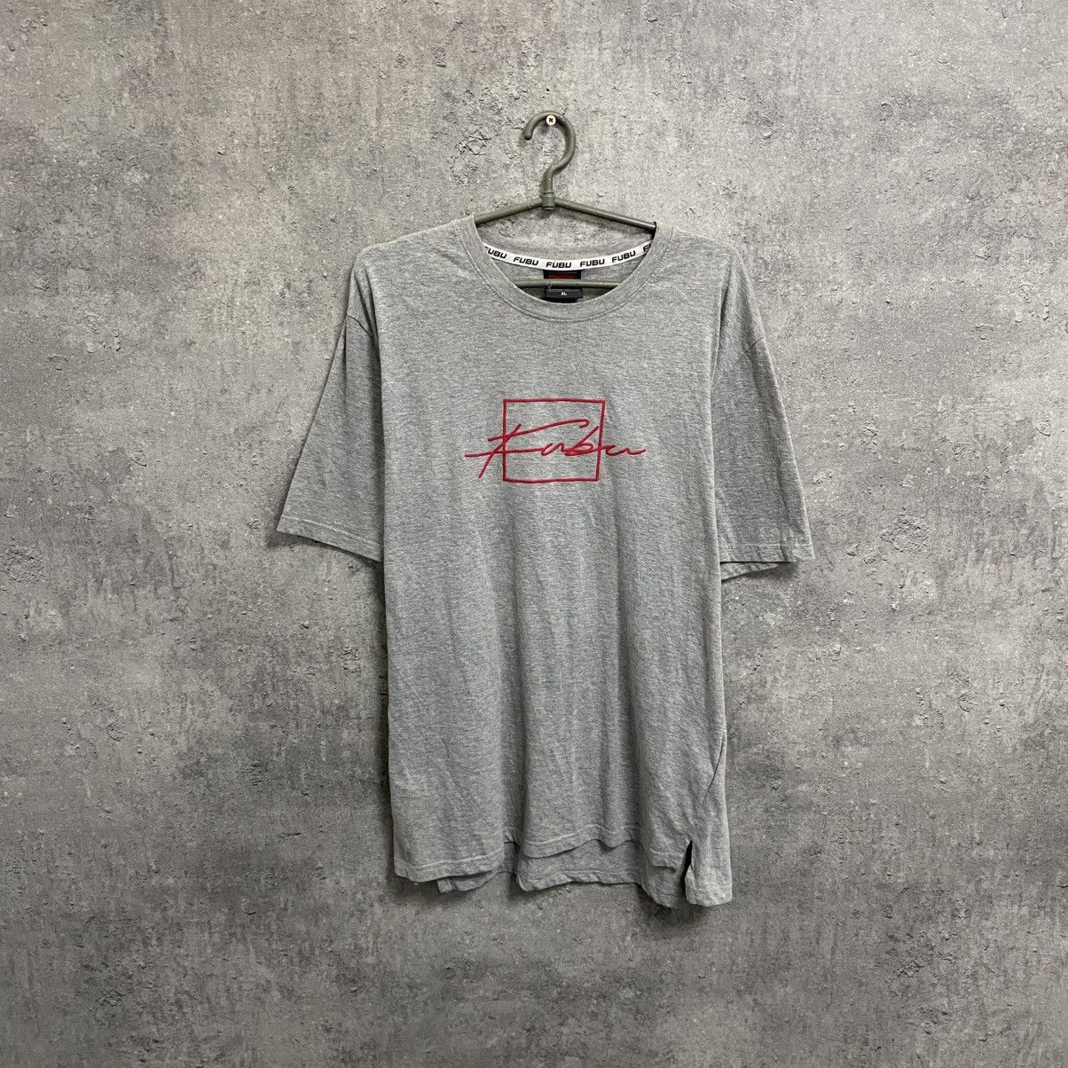 Fubu Vintage Y2K Rap FUBU T-Shirt Big Logo Size US XL / EU 56 / 4 - 1 Thumbnail