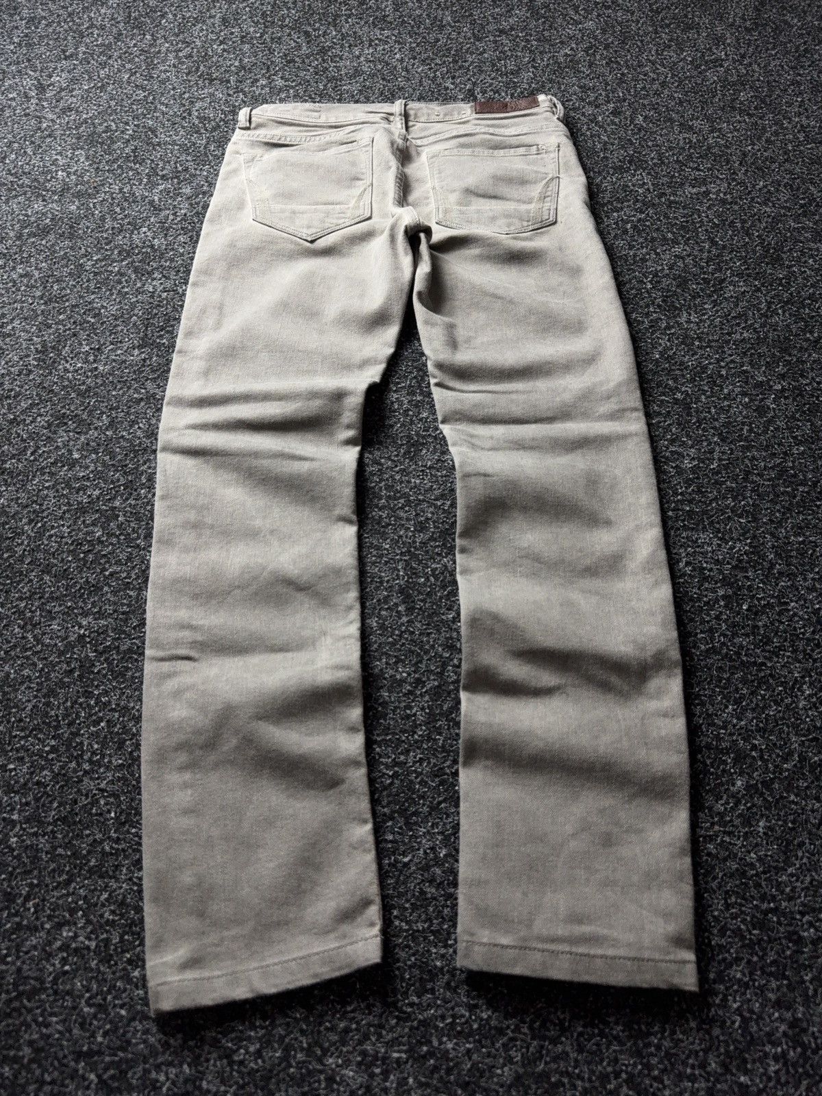 Allsaints AllSaints Grey Slim Jeans Rick style Minimal Stretch Denim Size 27" / US 4 / IT 40 - 13 Thumbnail