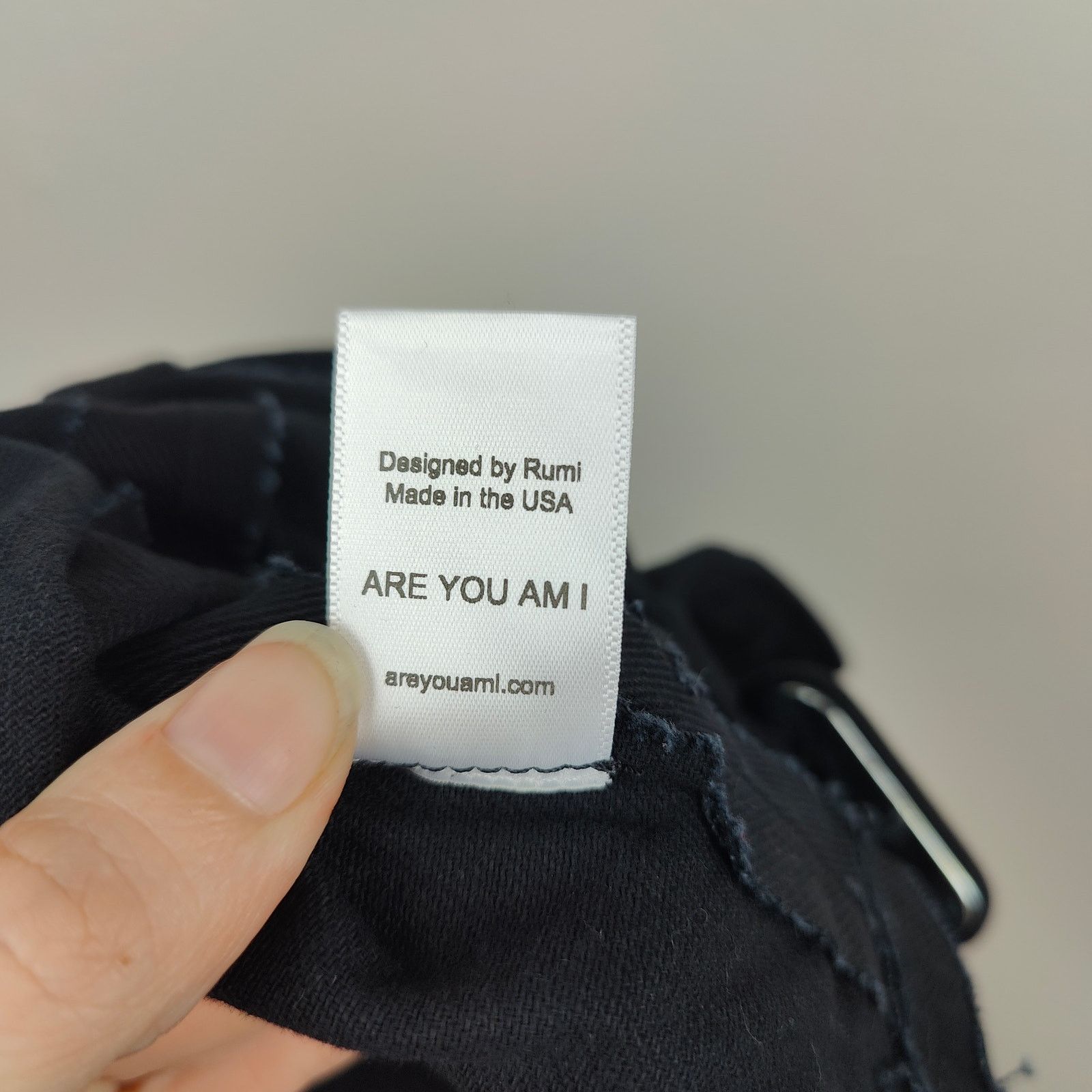 Are You Am I Are You Am I Ketki Mini Skirt Womens 0 Black Y2K Raw Hem Size 25" / US 0 / IT 36 - 6 Thumbnail