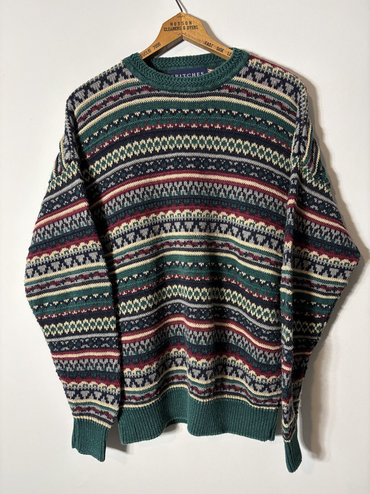 Britches Vintage Britches Outdoors Fair Isle Knit Sweater Medium Size US M / EU 48-50 / 2 - 1 Thumbnail