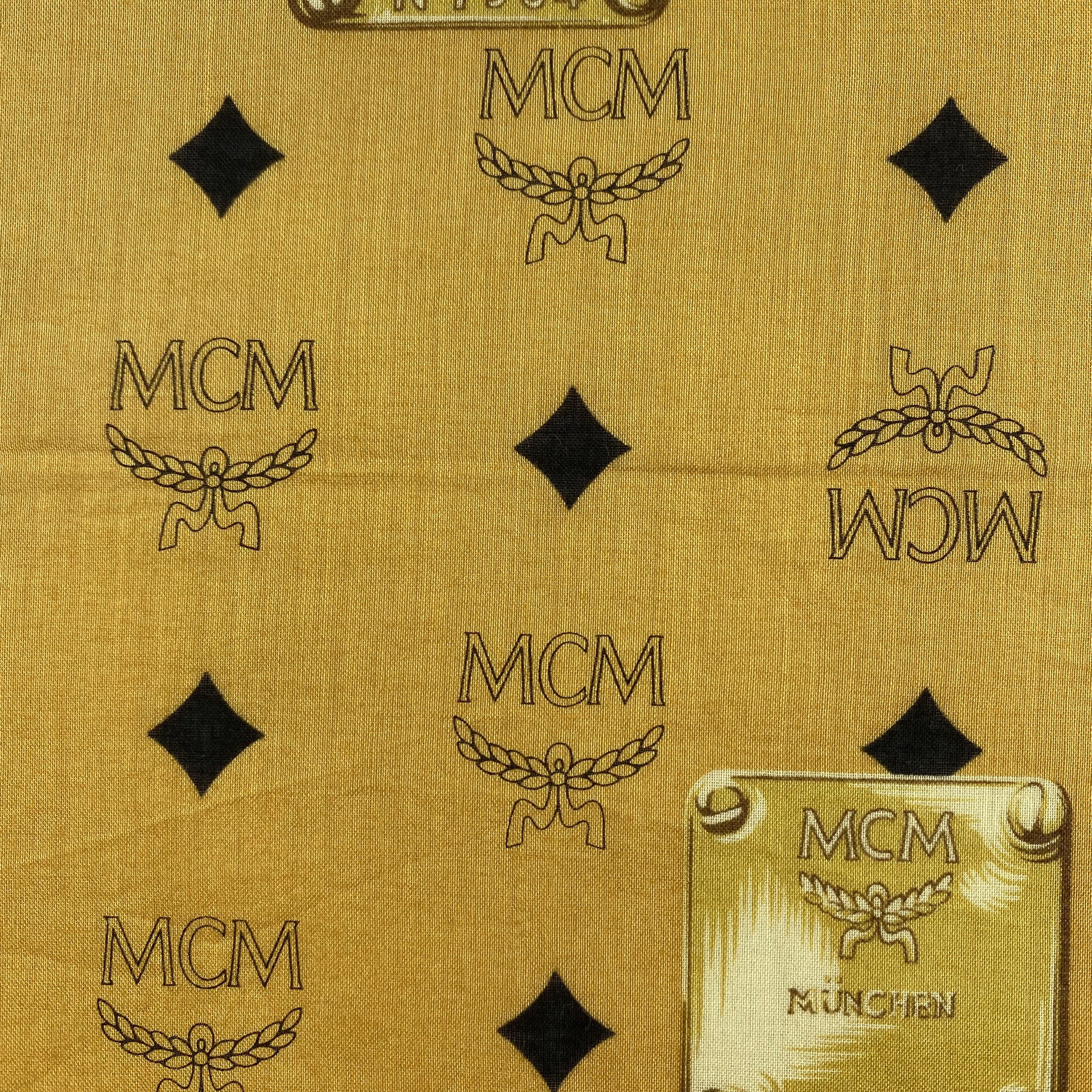 MCM × Vintage MCM Neckerchief / Bandana / Handkerchief-P1132 Size ONE SIZE - 4 Thumbnail