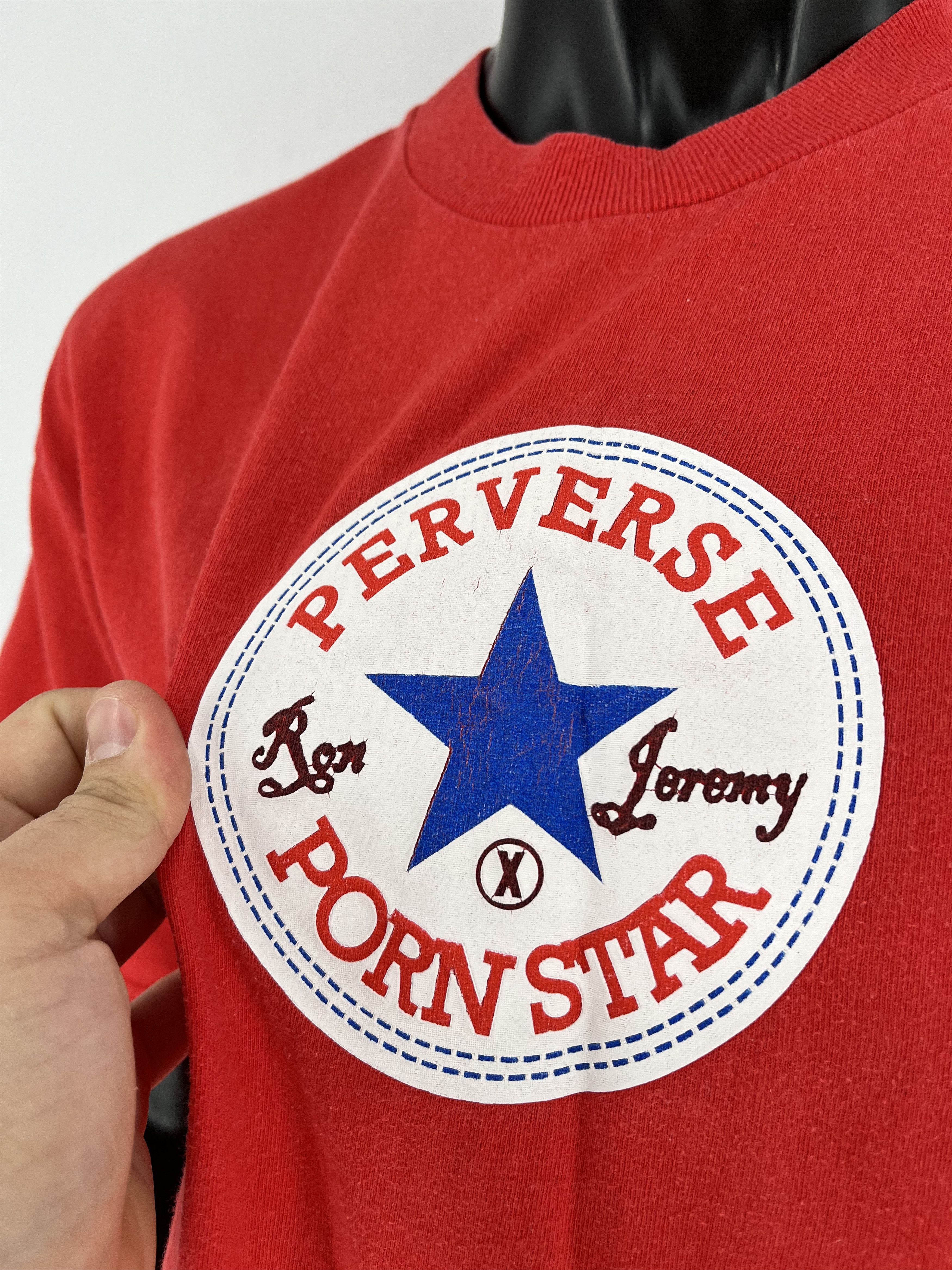 Vintage Vintage 90s Perverse Pornstar Ron Jeremy Skate Streetwear Size US M / EU 48-50 / 2 - 10 Thumbnail