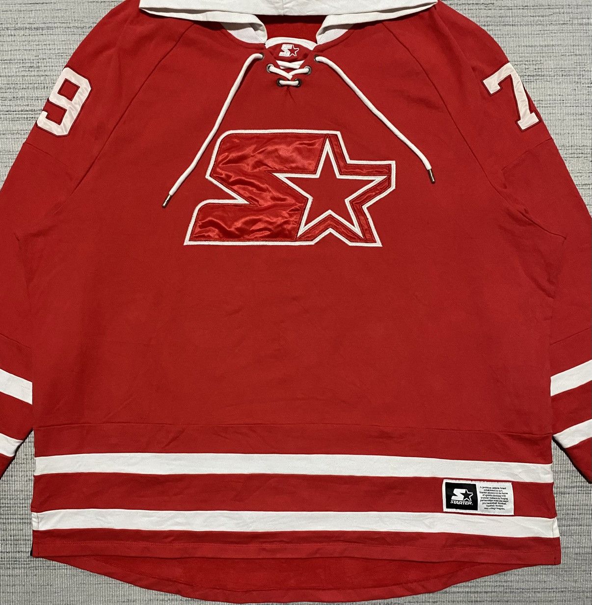 Starter Starter Warm Up Hockey Hoodie Size US XXL / EU 58 / 5 - 2 Thumbnail