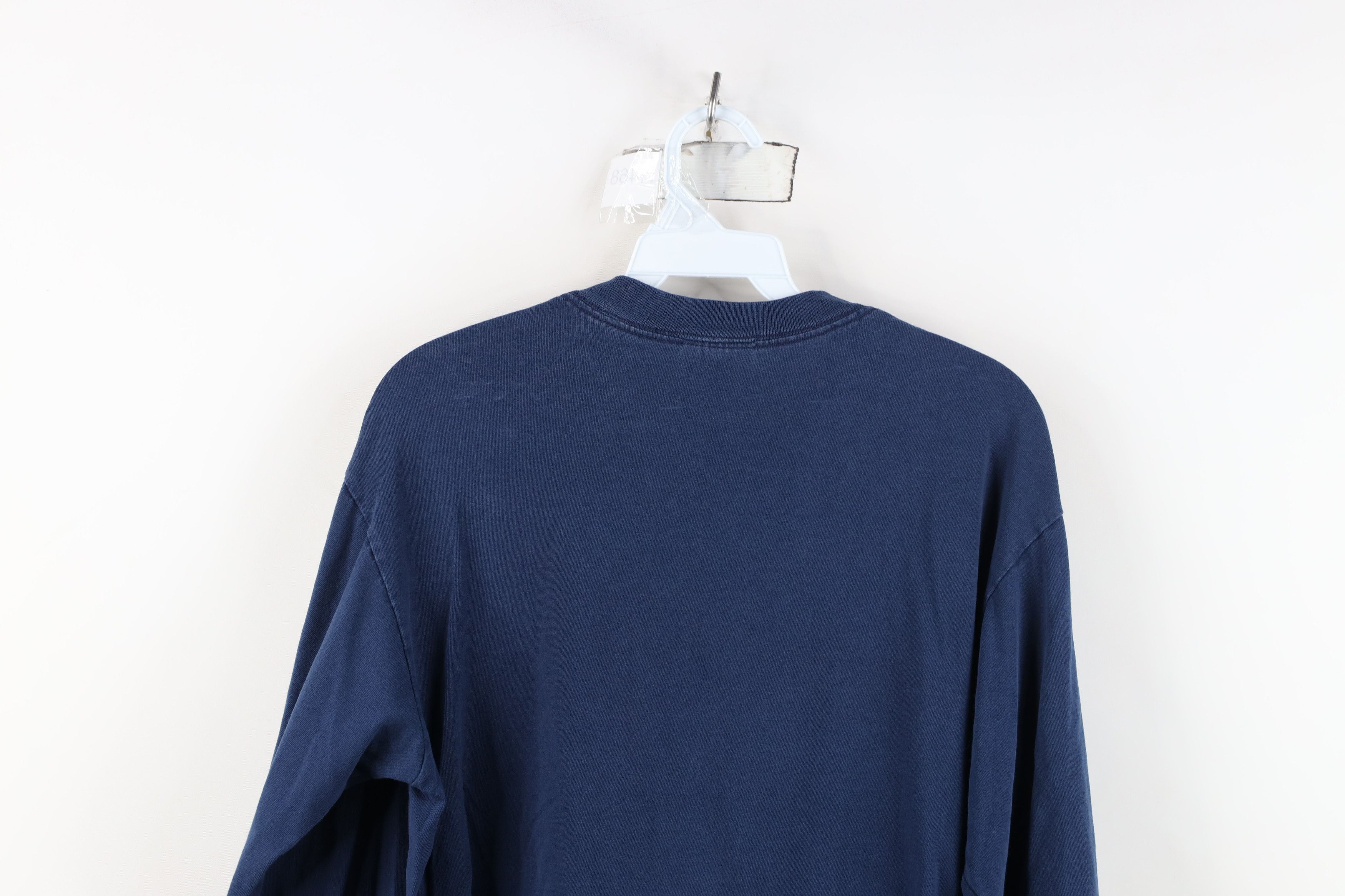 Nike Vintage Nike Swoosh University of Michigan T-Shirt Blue Size US S / EU 44-46 / 1 - 13 Thumbnail