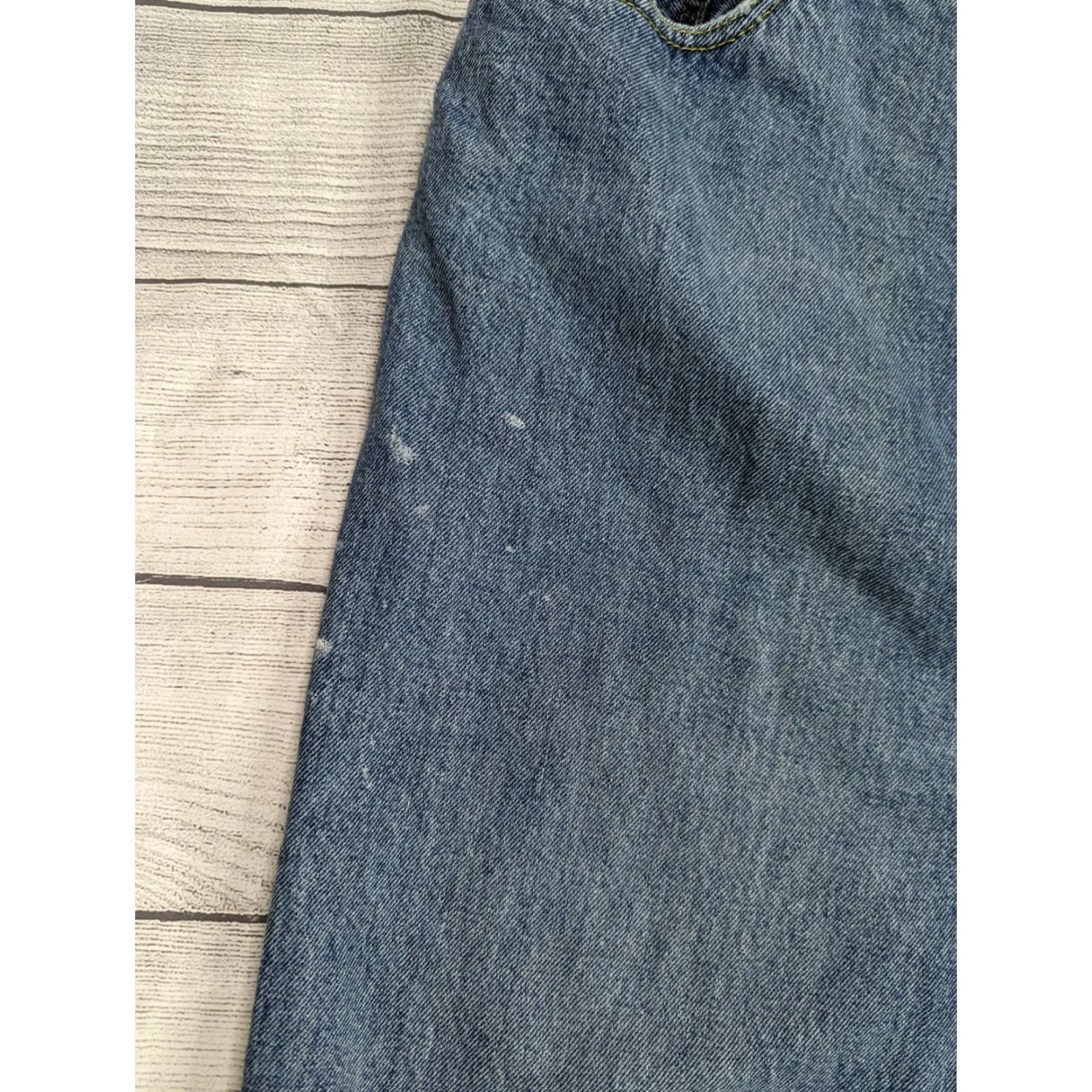 Levi's VINTAGE Levi's 560 Men’s Jeans Blue Denim 46x32 Comfort Fit Red Tab, 5-Pocket, Zip Fly, Regular Rise, Belt Loops, Cotton, Medium Wash, M1M, China Size US 30 / EU 46 - 5 Thumbnail