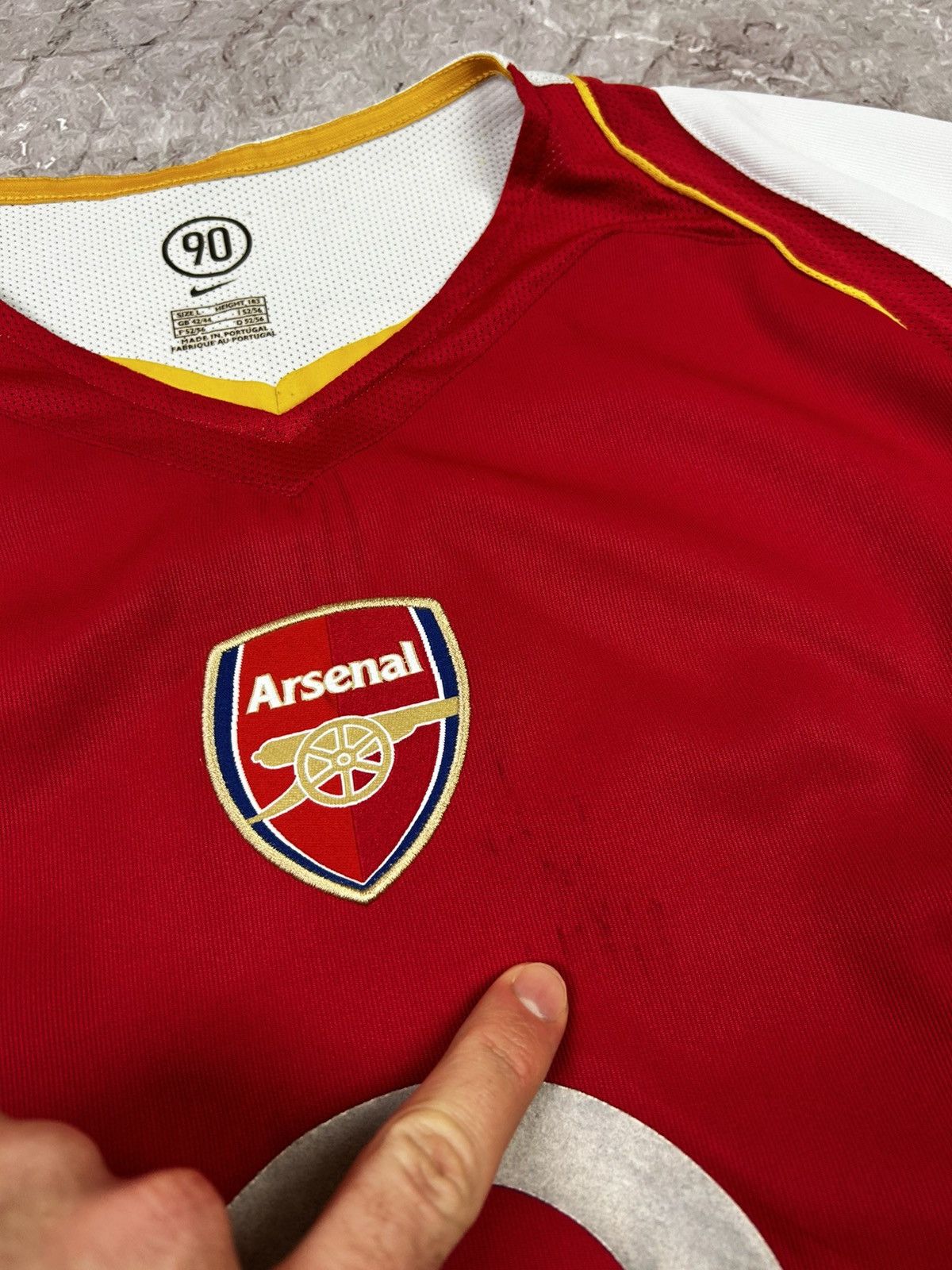 Nike × Vintage Nike Arsenal Thierry Henry 2004/05 vintage soccer jersey Size US L / EU 52-54 / 3 - 4 Thumbnail