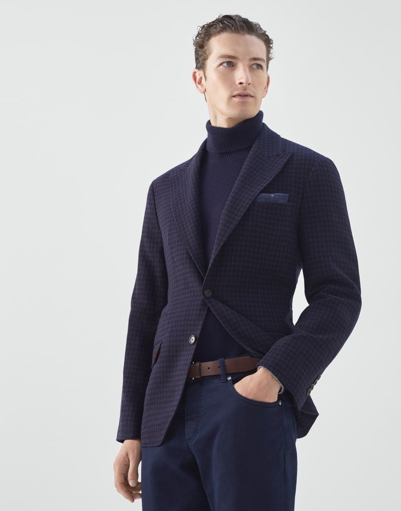 Brunello Cucinelli Jacket in Navy Size US M / EU 48-50 / 2 - 2 Thumbnail