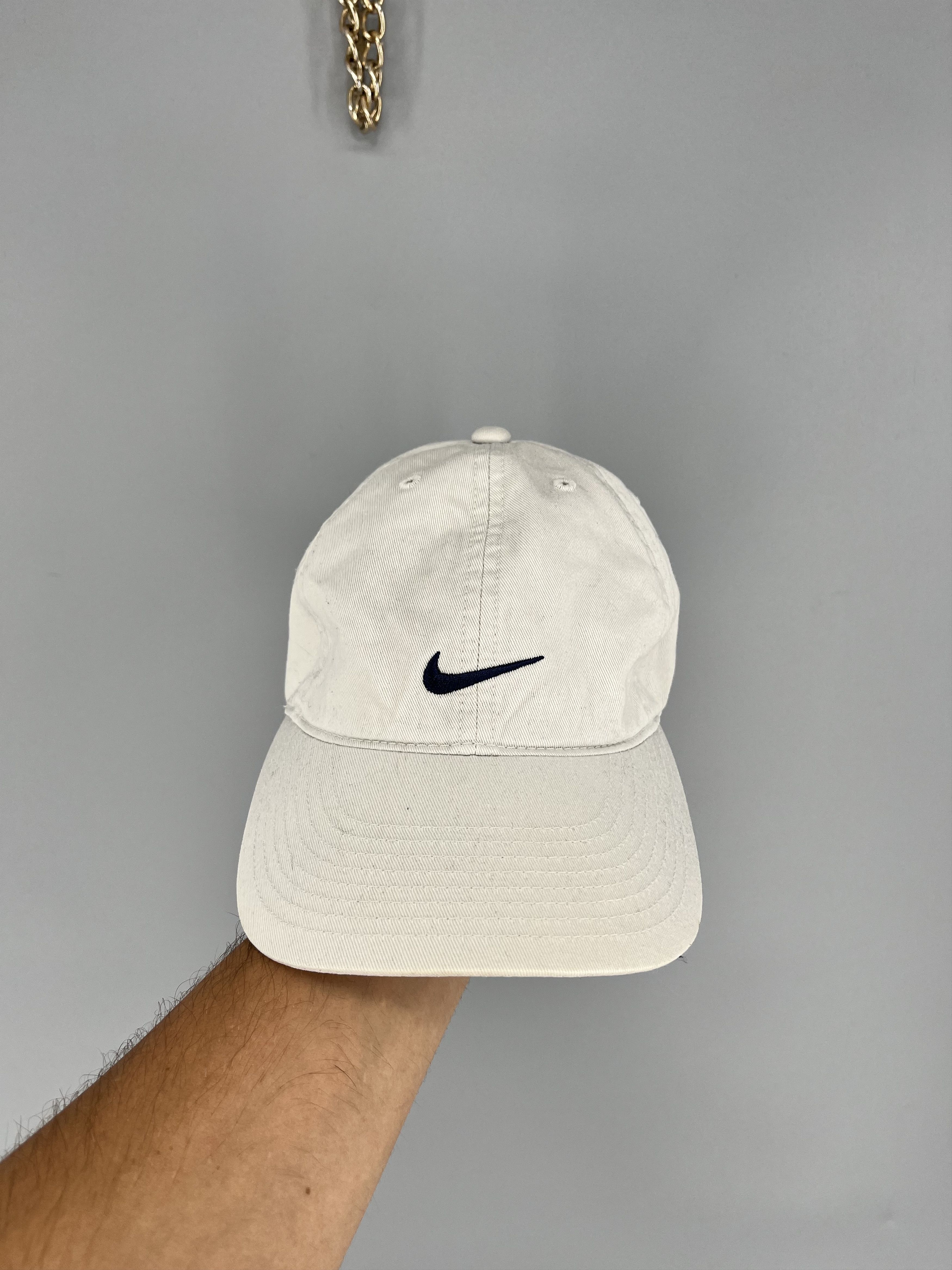 Nike Nike 90s Vintage Hat Cap Swoosh Streetwear Hype Size ONE SIZE - 1 Thumbnail