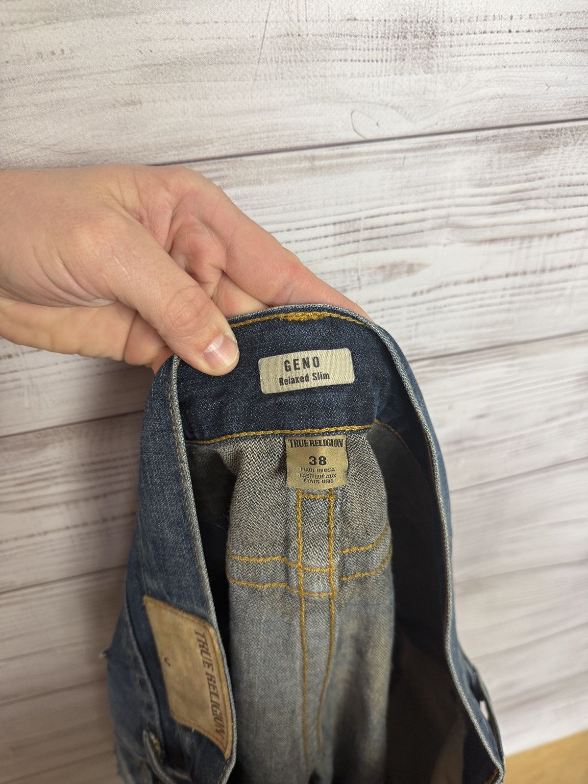True Religion Vintage True Religion Jeans Made In USA Size US 38 / EU 54 - 14 Thumbnail