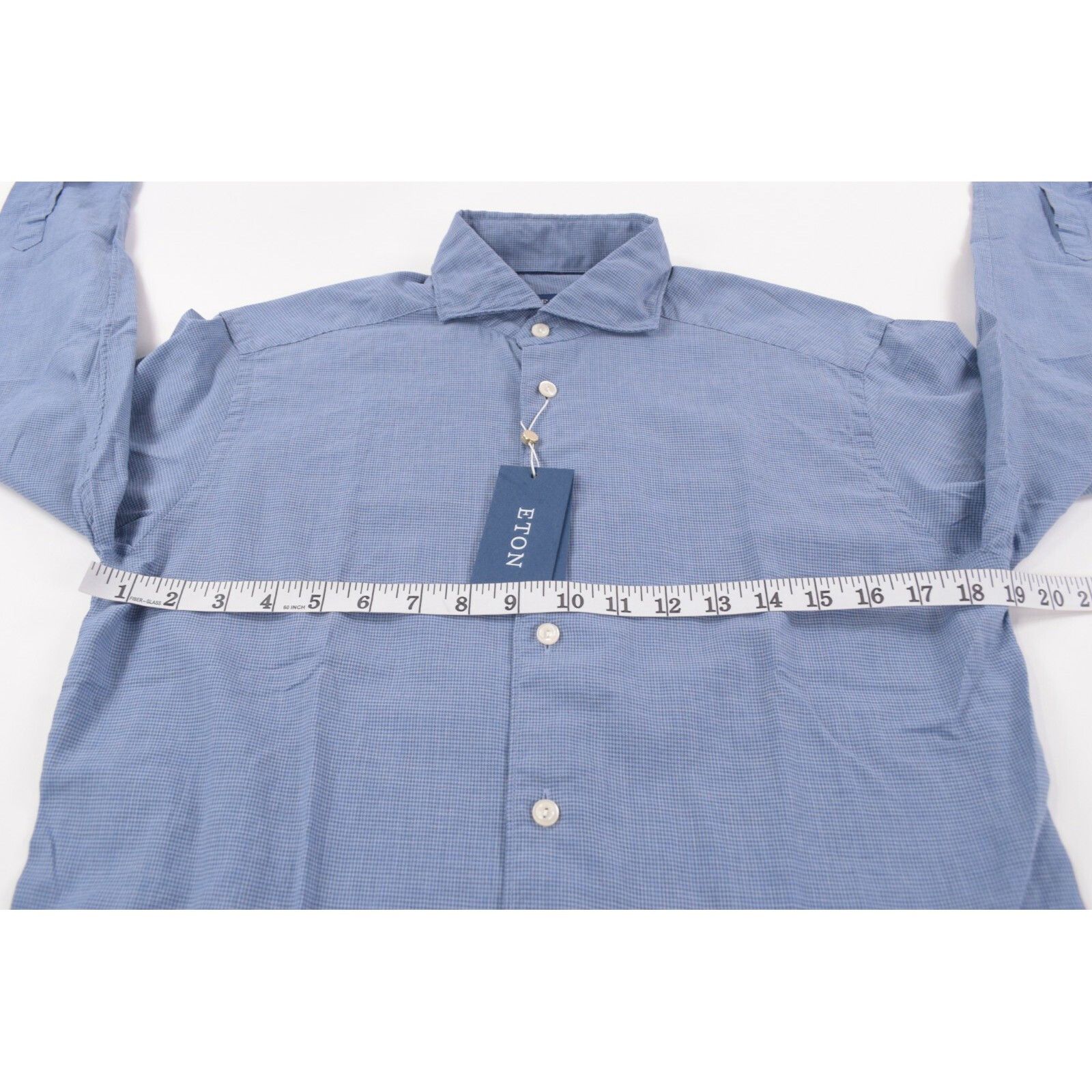 Eton Eton New with tags Shirt Size S US In Blue Size US S / EU 44-46 / 1 - 5 Thumbnail