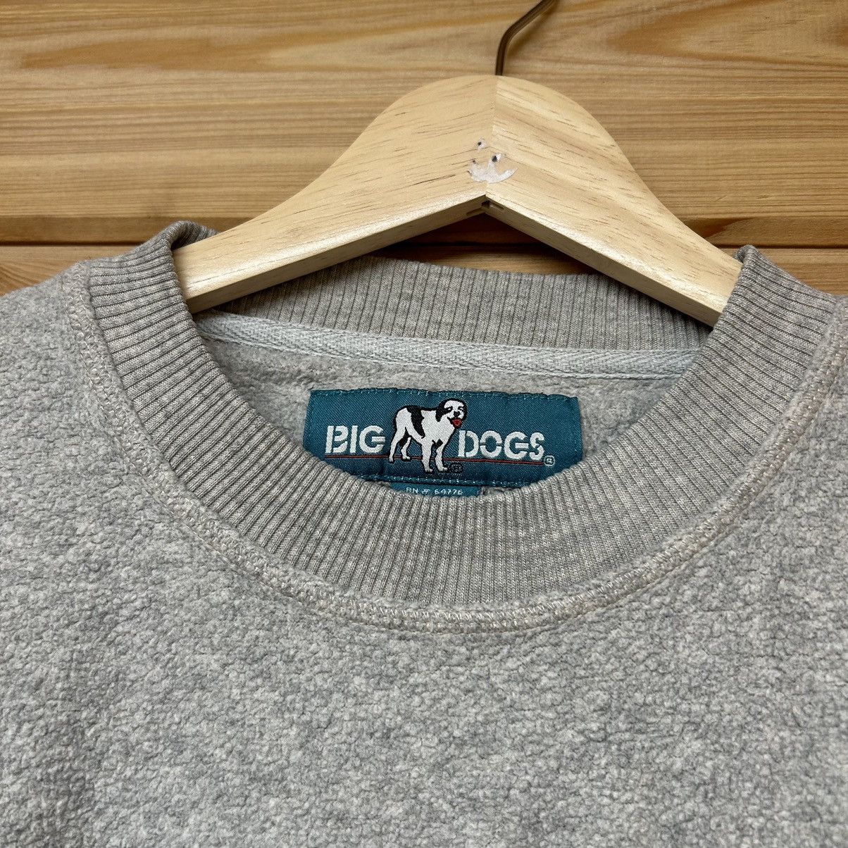 Big Dogs Vintage 2000s Big Dogs Fleece Crewneck Sweatshirt Size US M / EU 48-50 / 2 - 5 Thumbnail