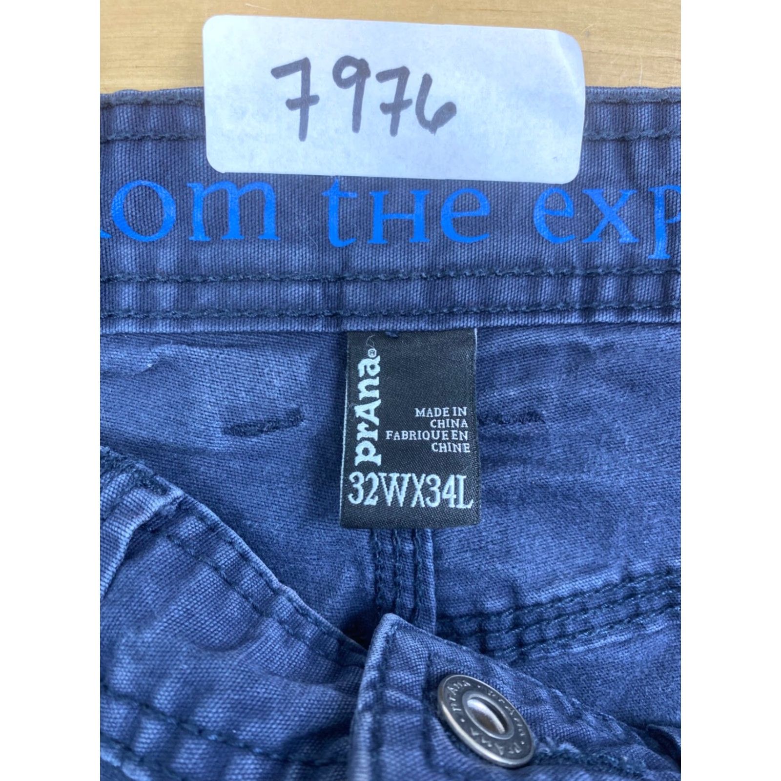 Prana prAna Jeans Mens 32x33 Denim Blue Regular Straight Stretch Casual Outdoor Hiking Size US 32 / EU 48 - 5 Thumbnail