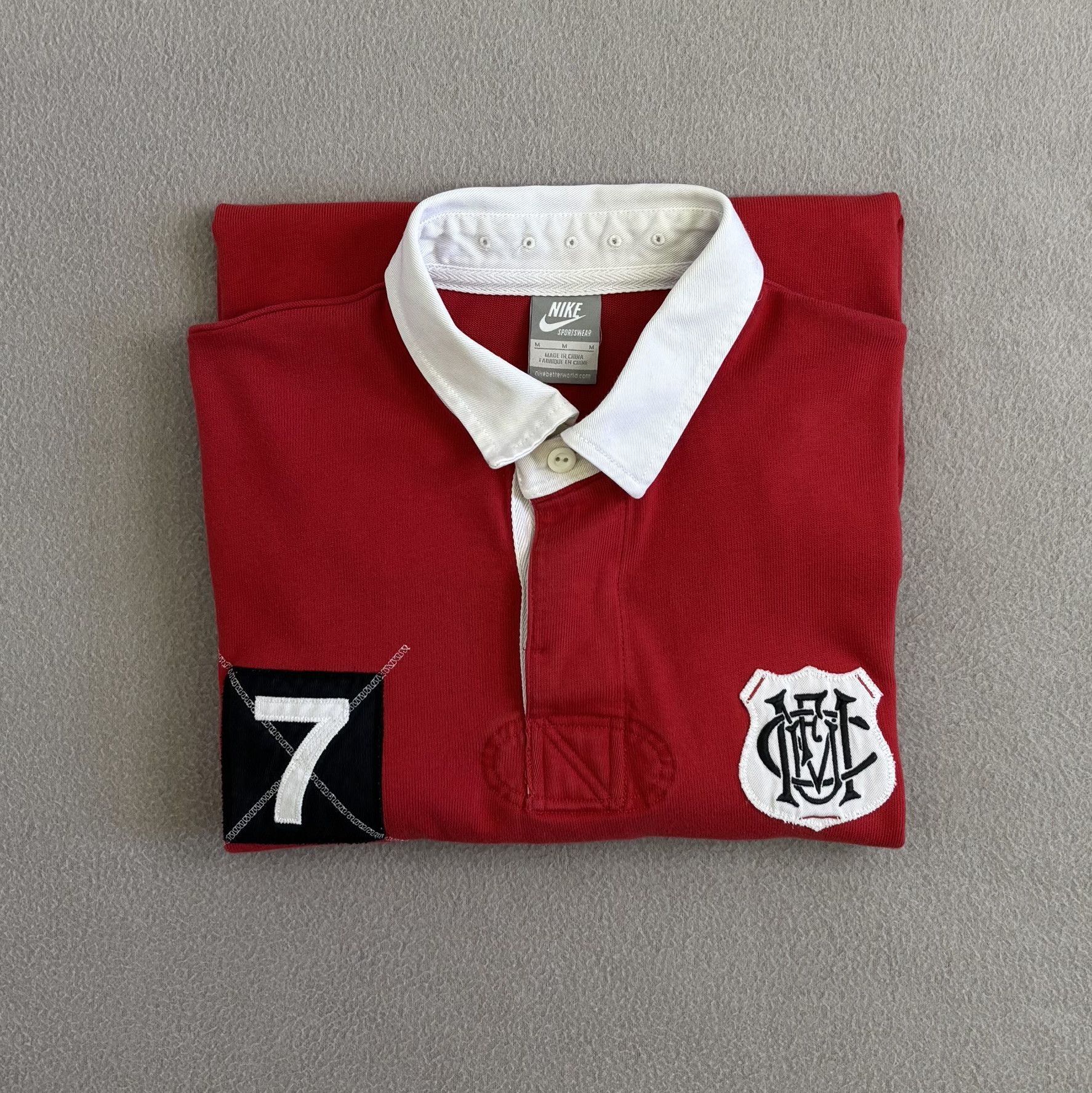 Nike Manchester United #7 Nike Rugby Jersey Size M Size US M / EU 48-50 / 2 - 19 Thumbnail