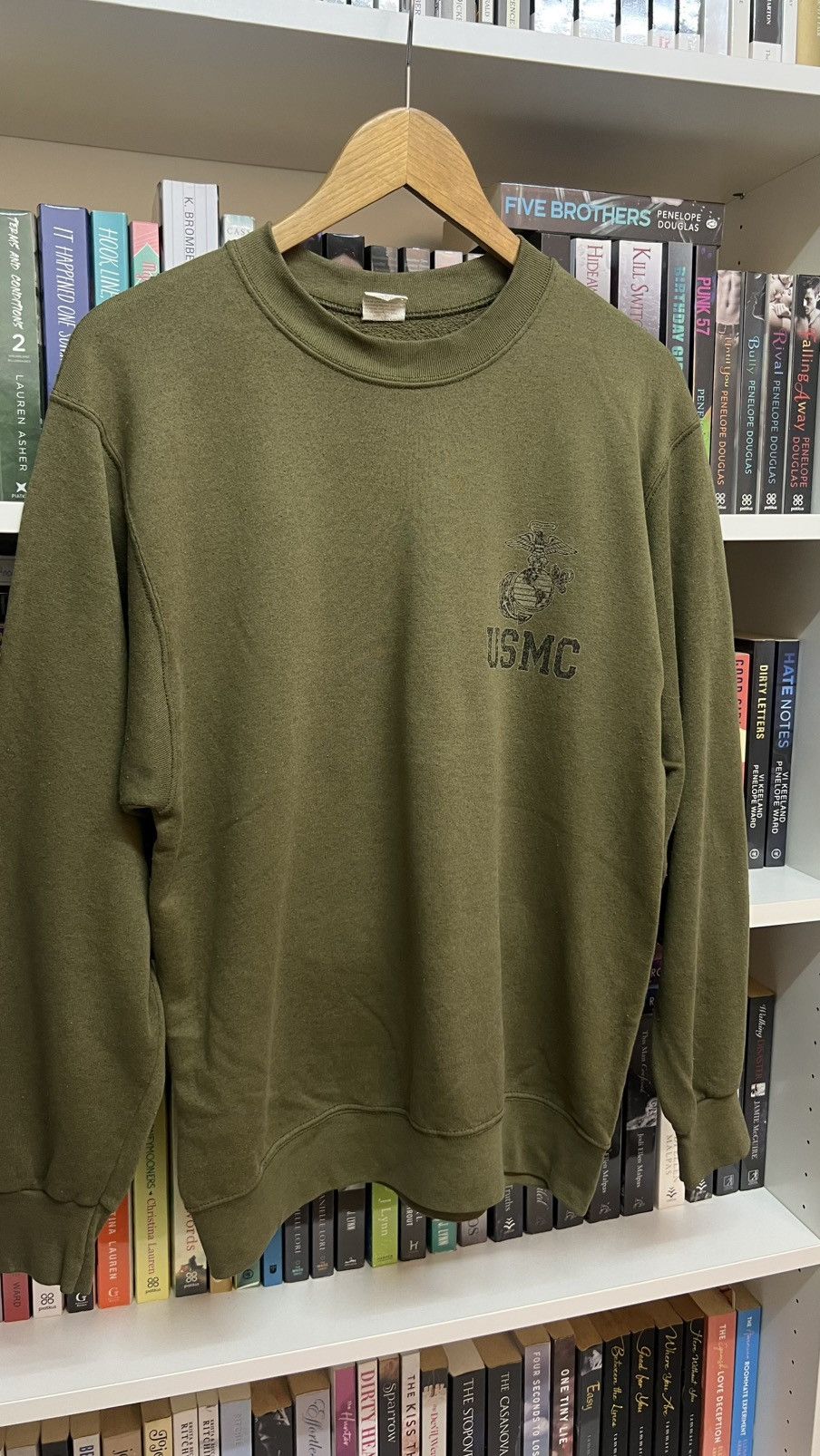 Vintage Vintage USMC US Marines Corps Sweatshirt Size US S / EU 44-46 / 1 - 2 Thumbnail
