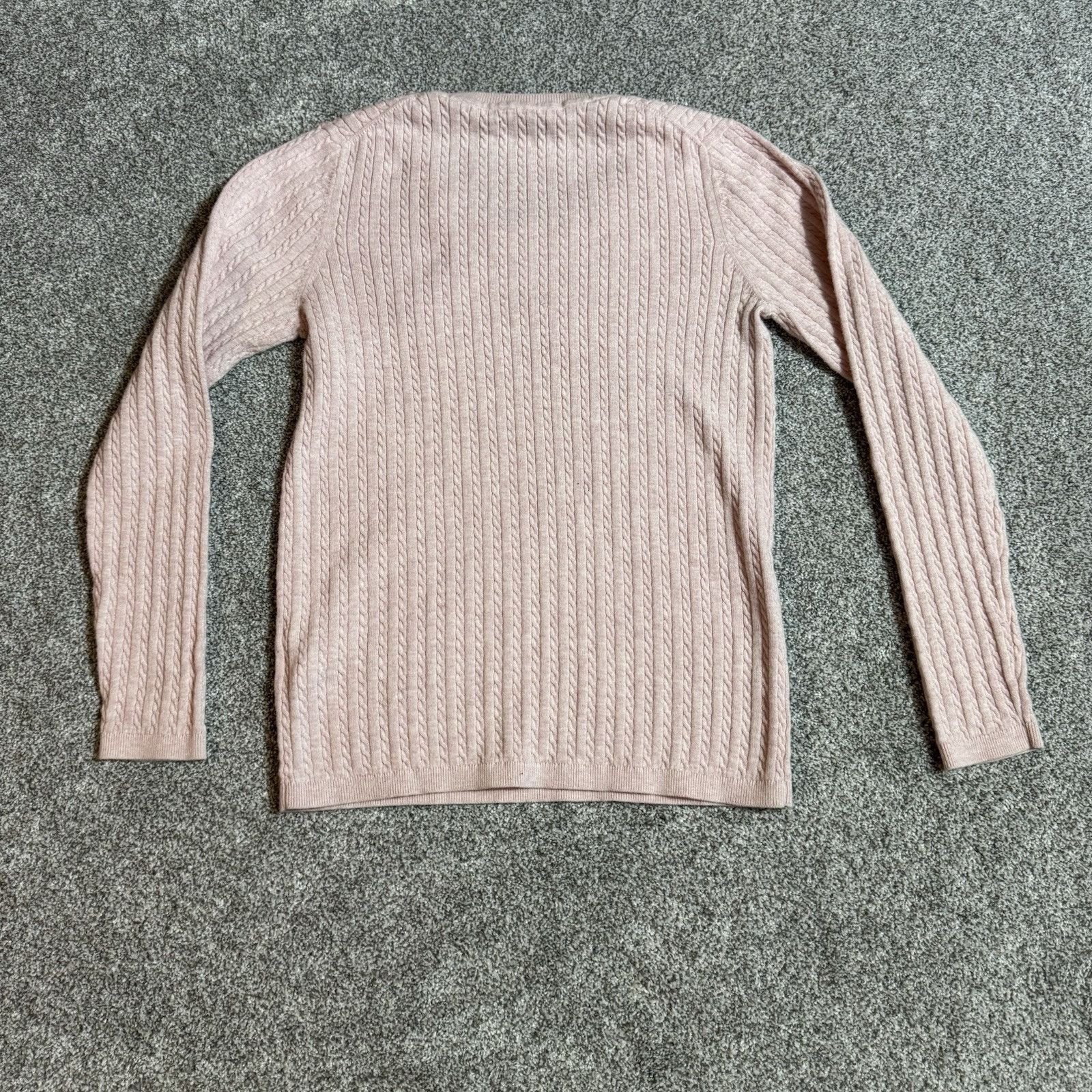 Tommy Hilfiger Tommy Hilfiger Sweater Women L Preppy Cable Knit Academia Size L / US 10 / IT 46 - 8 Thumbnail
