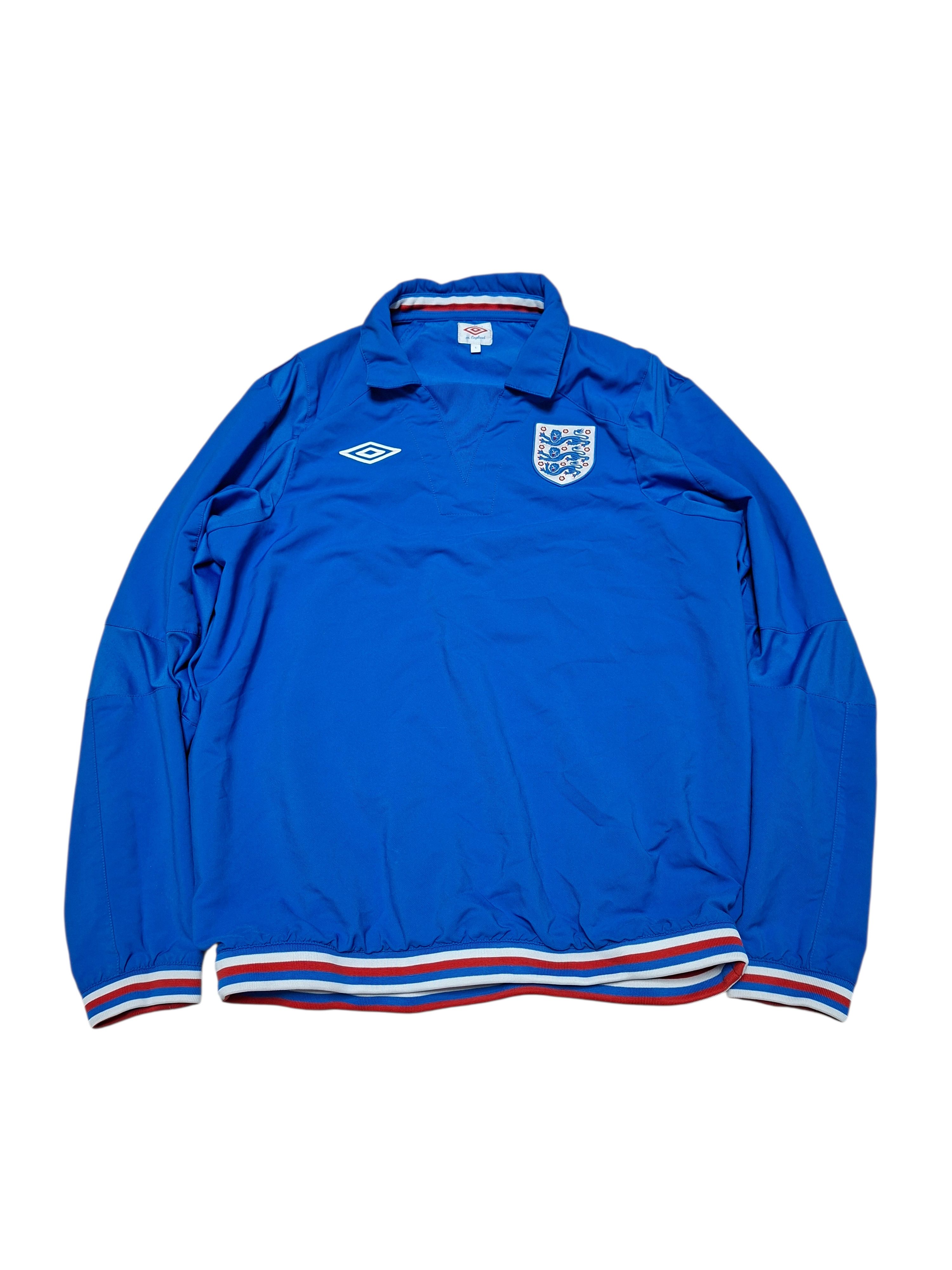 Umbro ENGLAND UMBRO VINTAGE SOCCER NYLON SWEATSHIRT Size US L / EU 52-54 / 3 - 1 Thumbnail