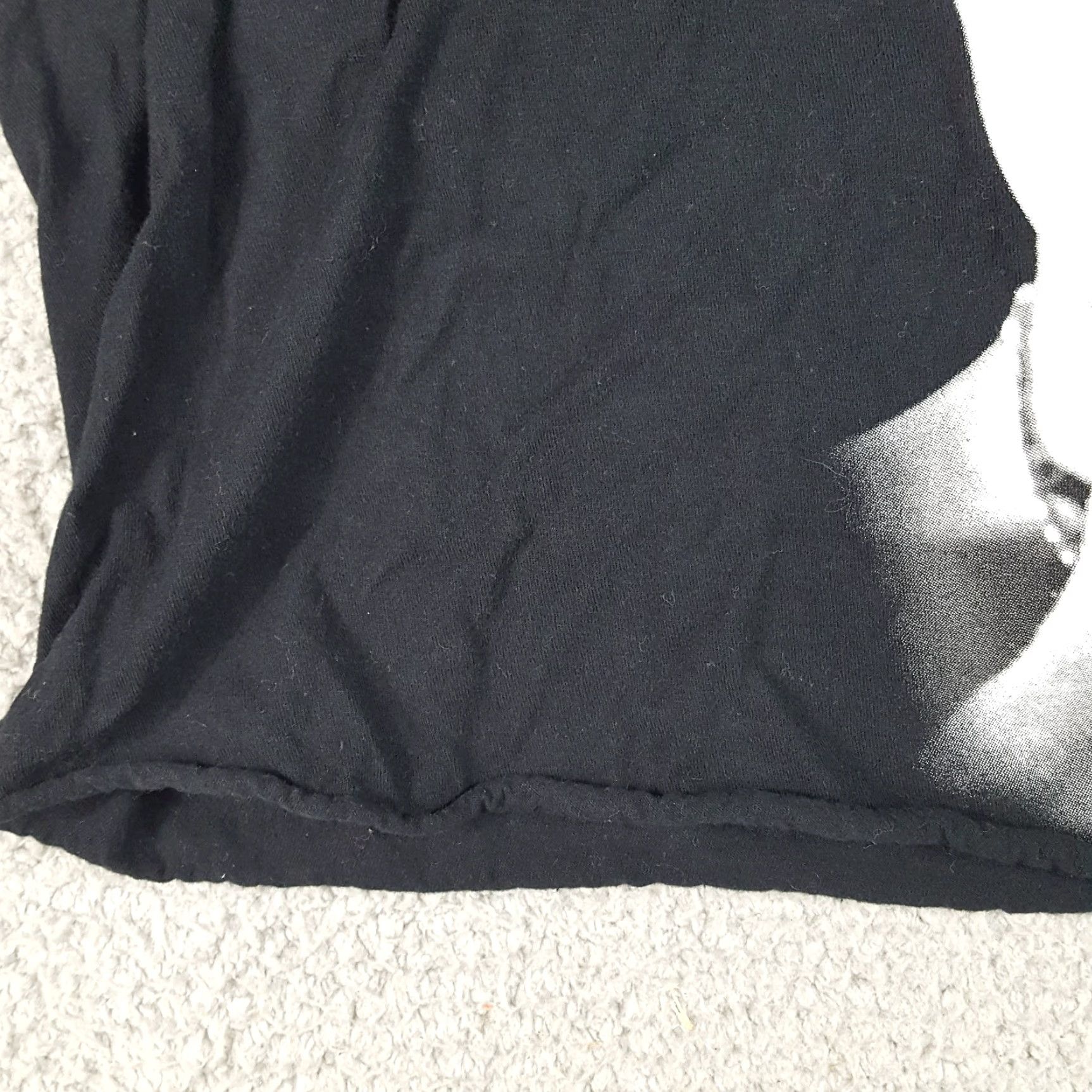 Vintage VINTAGE Cross Colours Tupac Shakur Cropped Rap Tee Size 2X Black Short Sleeve T Shirt Top Size XXL / US 16-18 / IT 52-54 - 4 Thumbnail