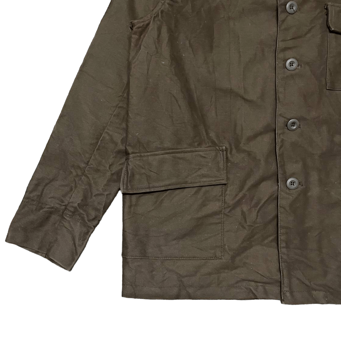 Japanese Brand Vintage Remodel Connect Modified Chore Coat Size US L / EU 52-54 / 3 - 3 Thumbnail