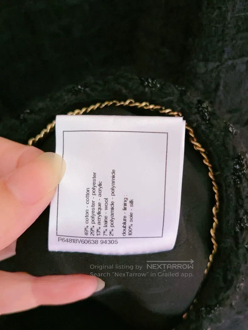 Chanel Chanel Black coat Size XS / US 0-2 / IT 36-38 - 4 Thumbnail