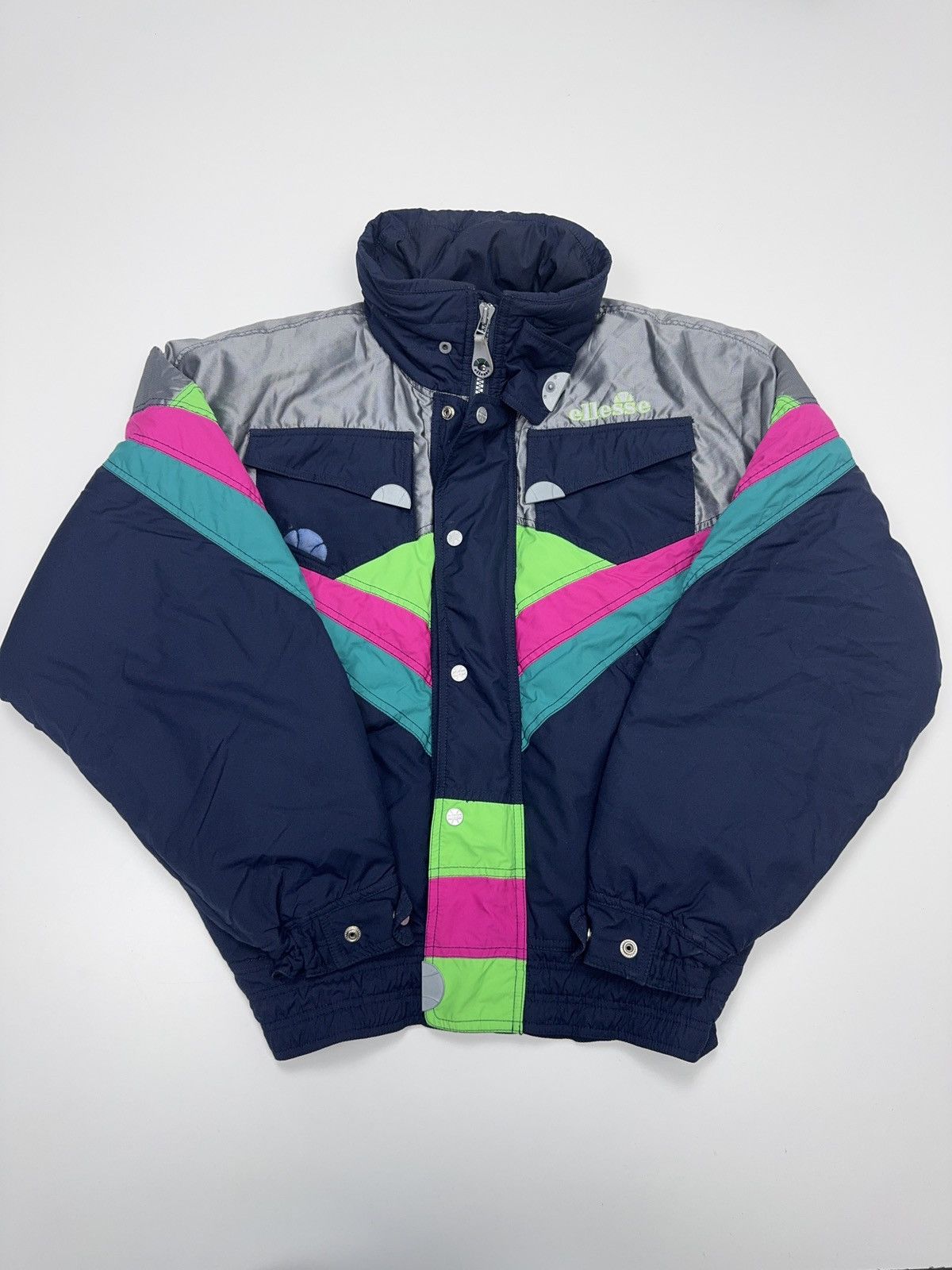Ellesse Vintage Ellesse Ski Jacket Damen Size L / US 10 / IT 46 - 1 Thumbnail