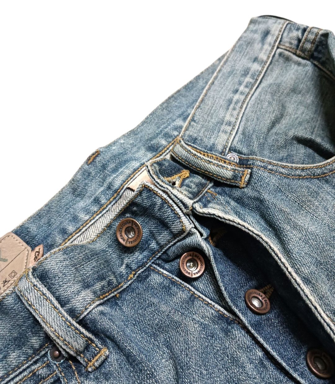 DC DC Distressed Jeans Size US 32 / EU 48 - 9 Thumbnail