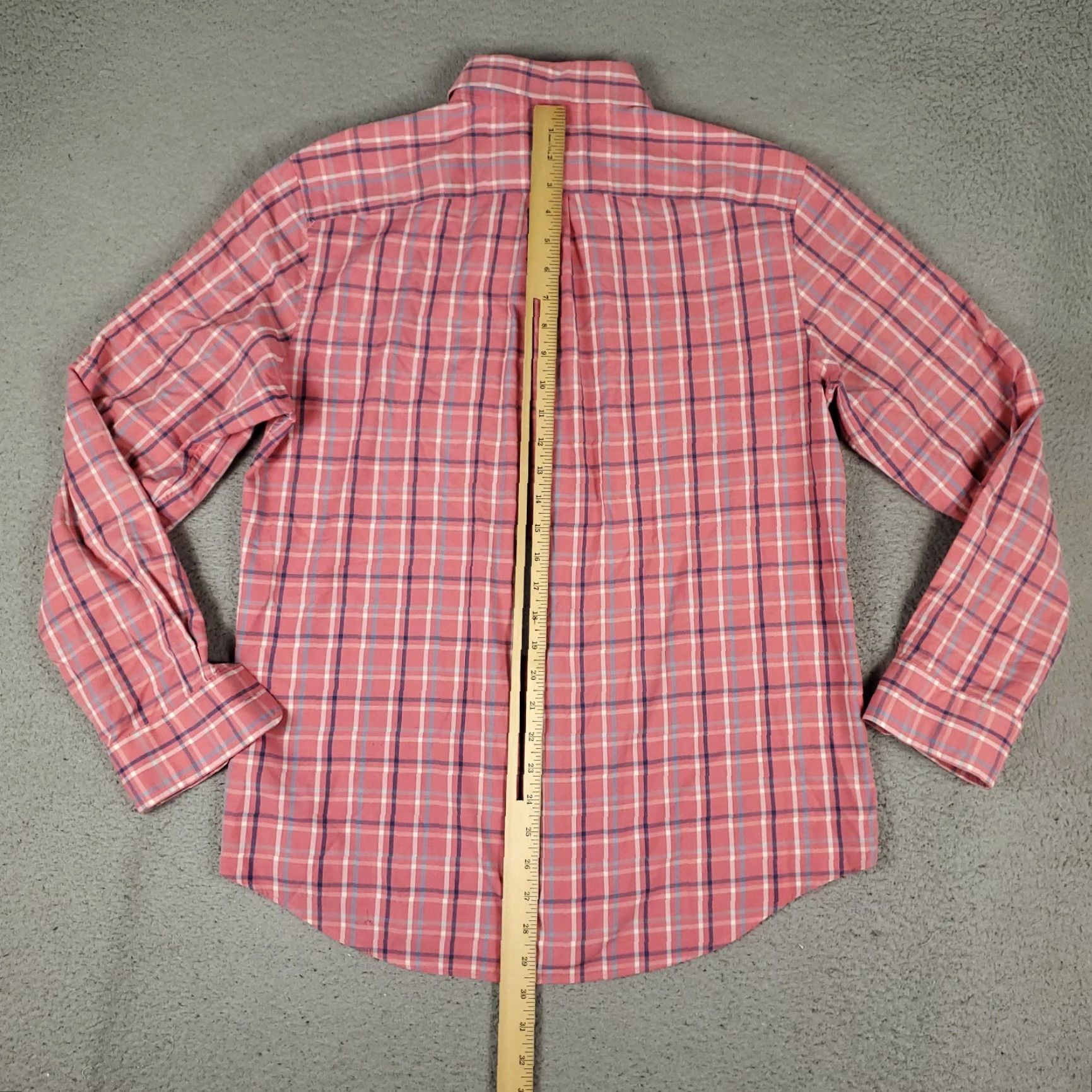 Vineyard Vines Vineyard Vines Shirt Mens Size Medium Pink Plaid Casual Button Up Long Sleeve Size US M / EU 48-50 / 2 - 3 Thumbnail