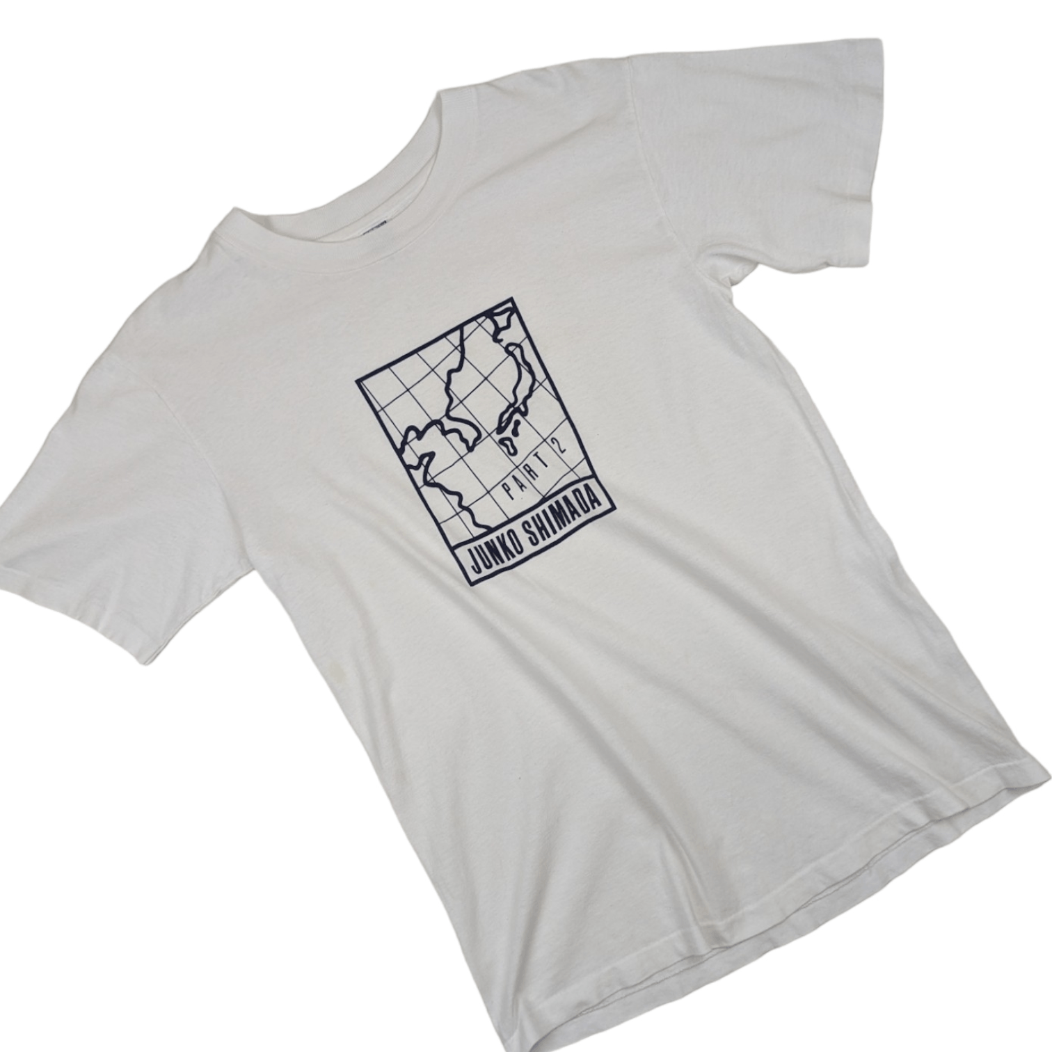 Junko Shimada 90's JUNKO SHIMADA Big Spell Out T Shirt Single Stitches Tee Size M / US 6-8 / IT 42-44 - 2 Thumbnail