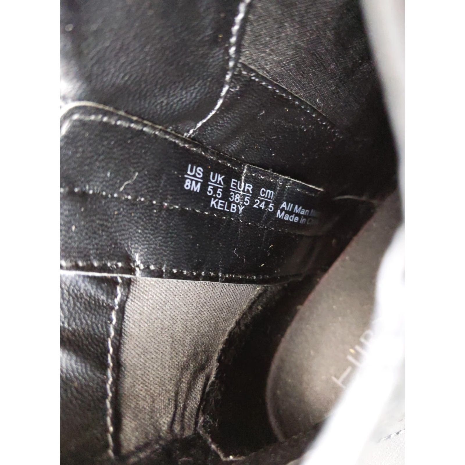 Naturalizer Naturalizer Kelby Boots Womens US 8M Black Ankle Booties Block Heel Zip Shoes Size US 8 / IT 38 - 4 Thumbnail