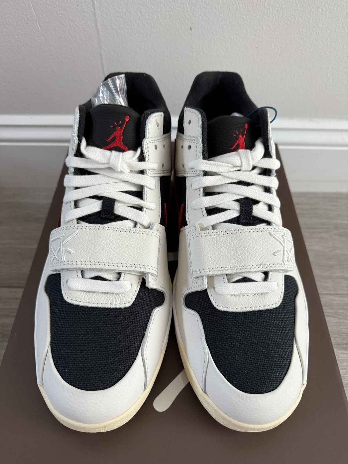Jordan Brand × Travis Scott Travis Scott Jordan Jumpman Jack University Red Black Sz 12 Size US 12 / EU 45 - 4 Thumbnail