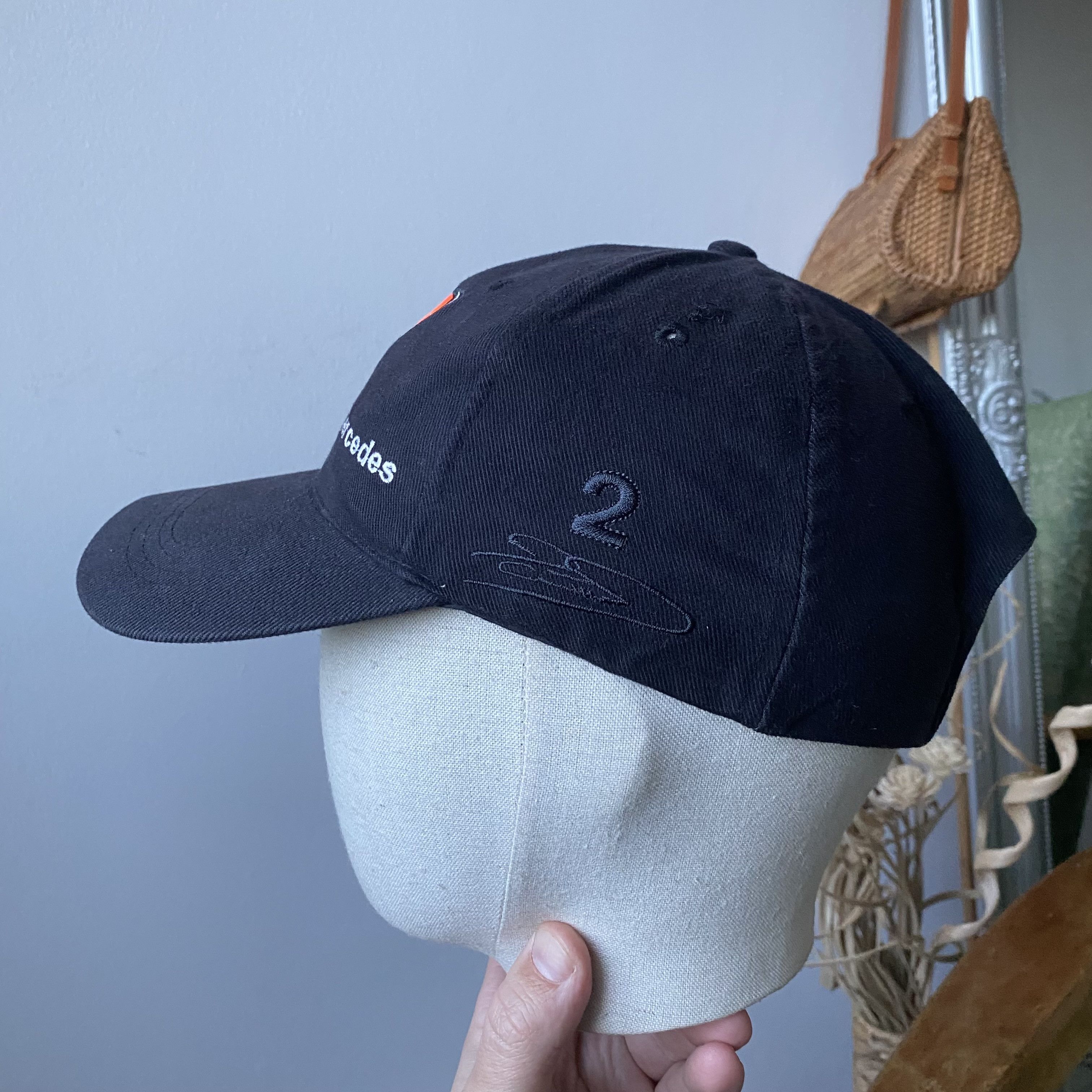 Mercedes-Benz 🏎️ Vintage Racing Mercedes McLaren cap West Ferrari Dad hat Size ONE SIZE - 2 Thumbnail
