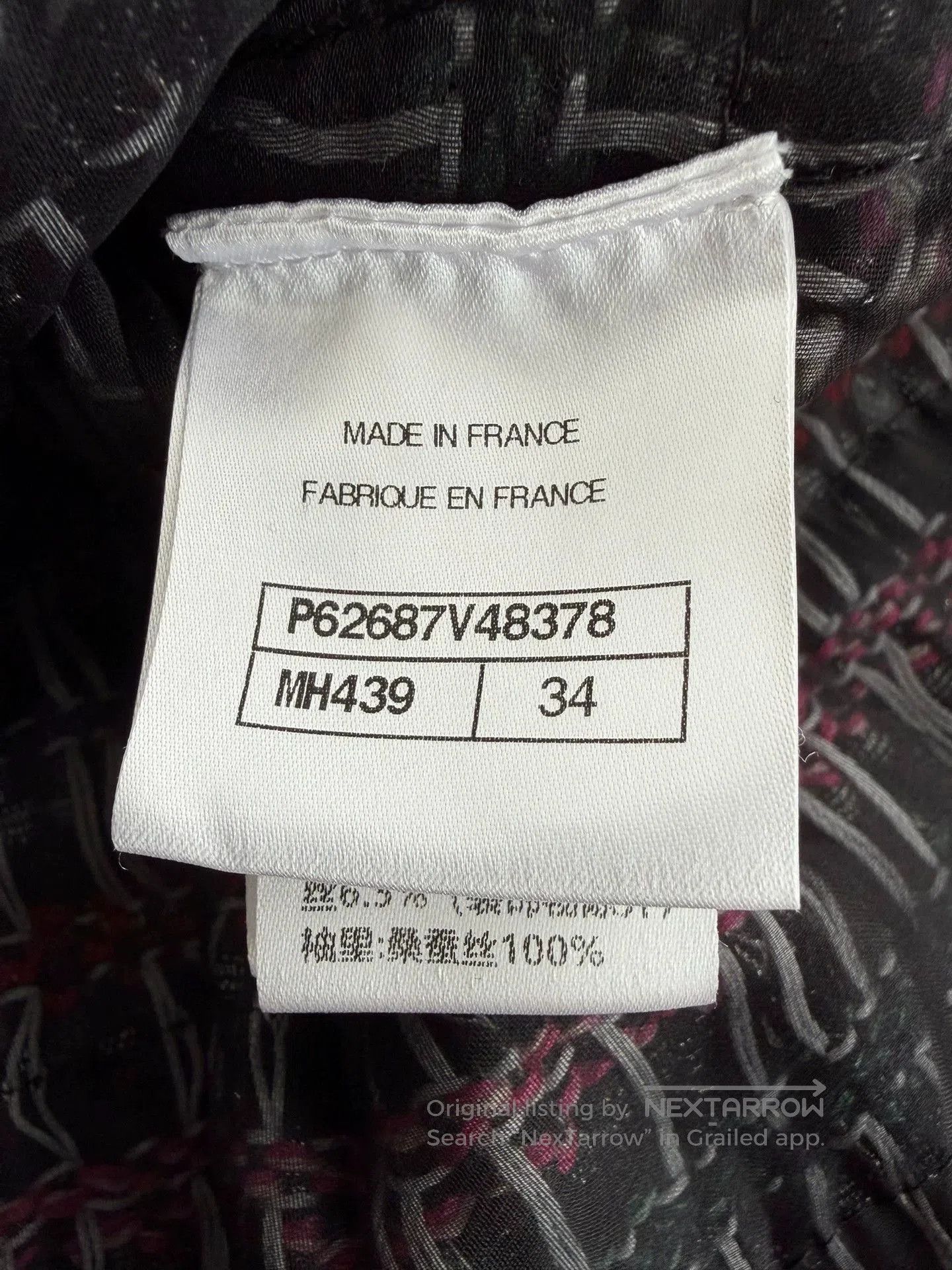 Chanel Chanel 20C Sequin Woven Coat. Size US XS / EU 42 / 0 - 5 Thumbnail
