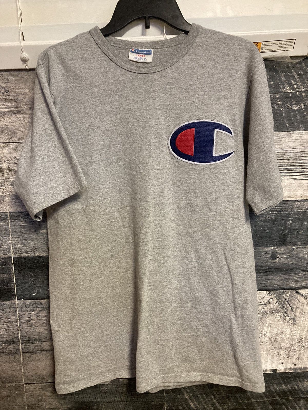 Champion Champion Big Logo T shirt. Size L. Size US L / EU 52-54 / 3 - 1 Thumbnail