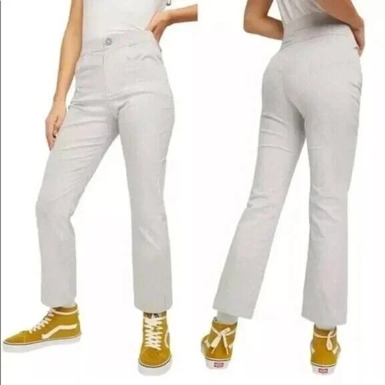 Free People NEW Free People High Rise Florence Crop Striped Pants M Size 32" / US 10 / IT 46 - 1 Thumbnail